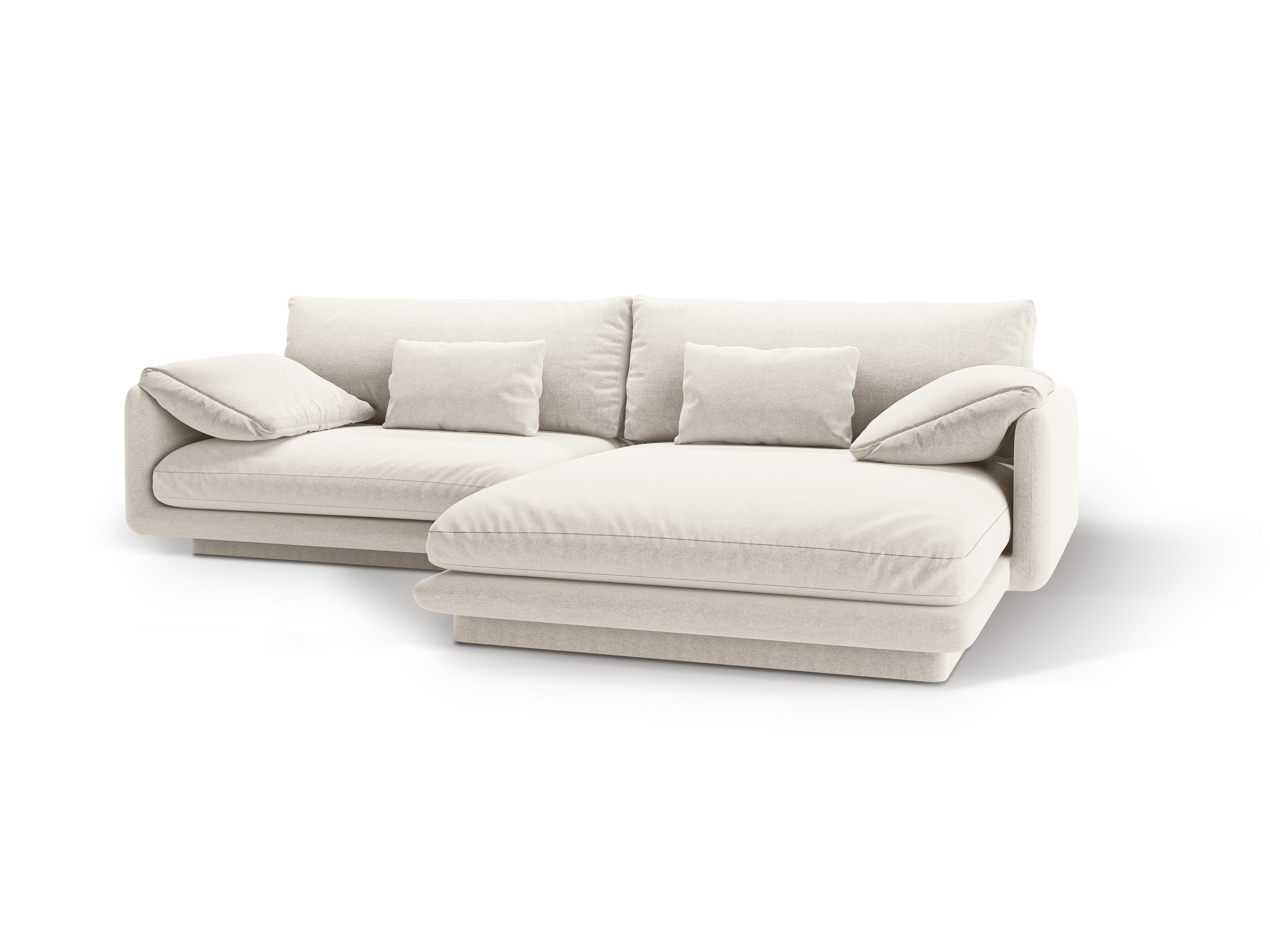 Right-sided corner of 4-person Torino ivory