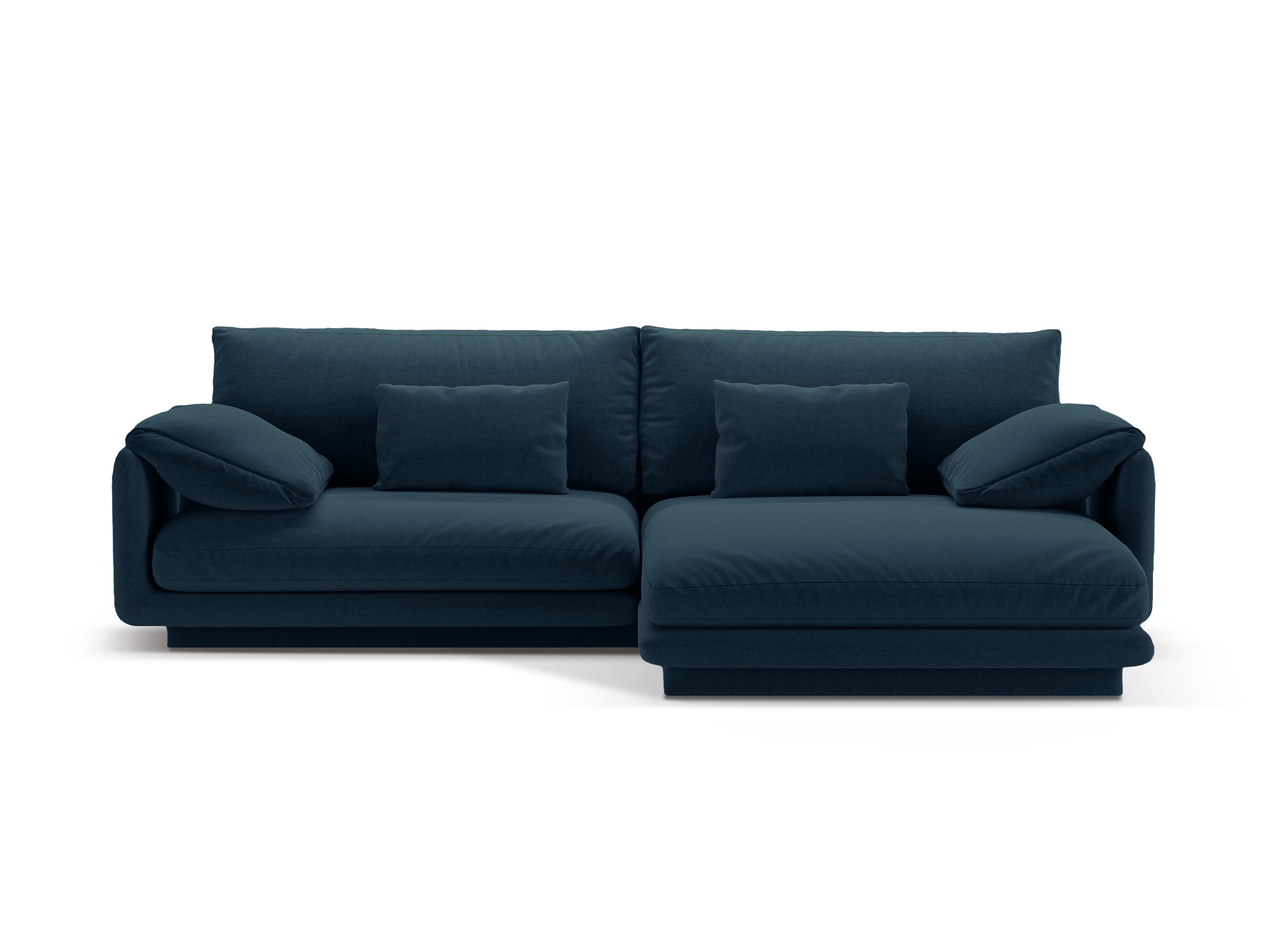 Rechtsseitige Ecke der 4-Personen-Torinomine Blau