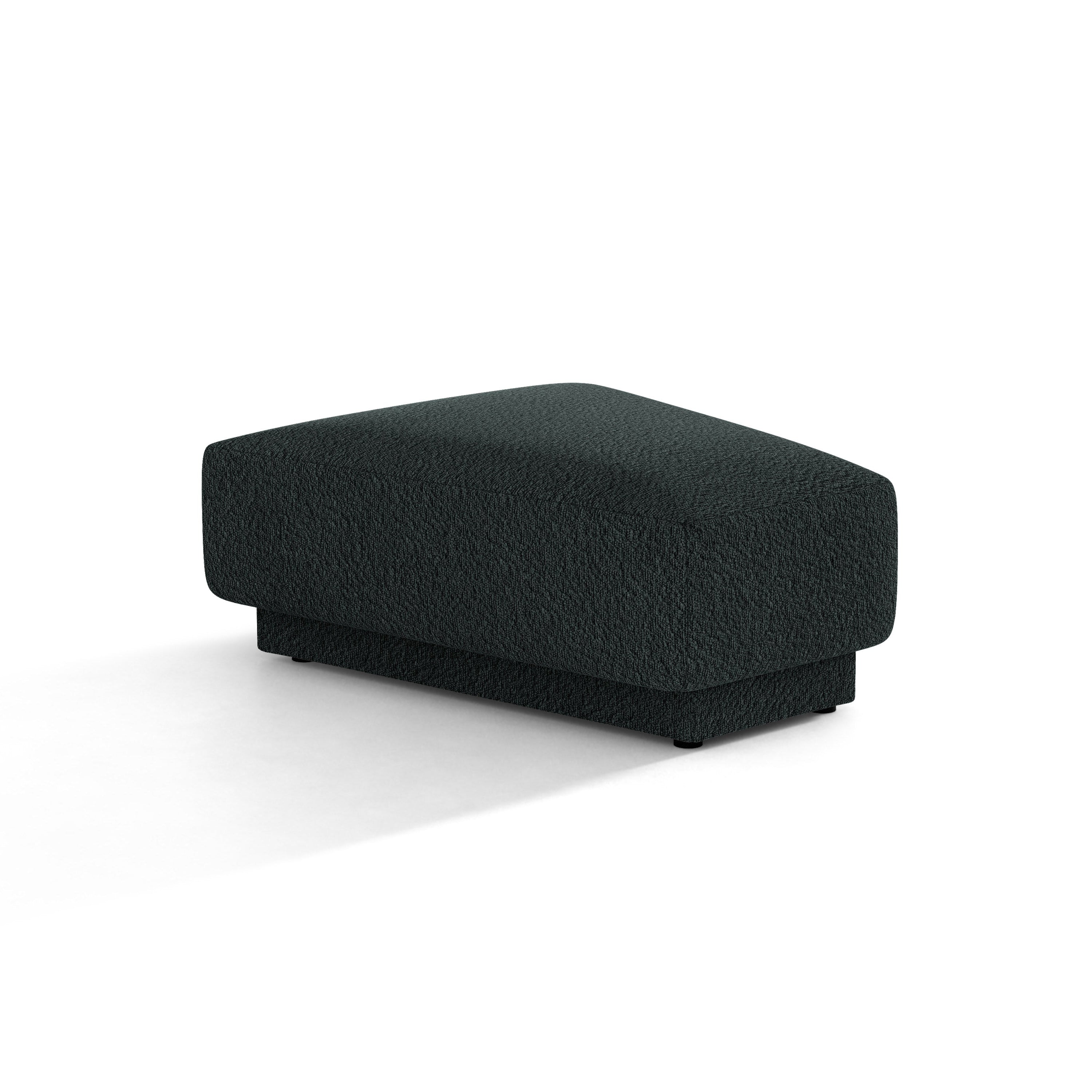 Pouf / Modul MILEY schwarzes Boucle