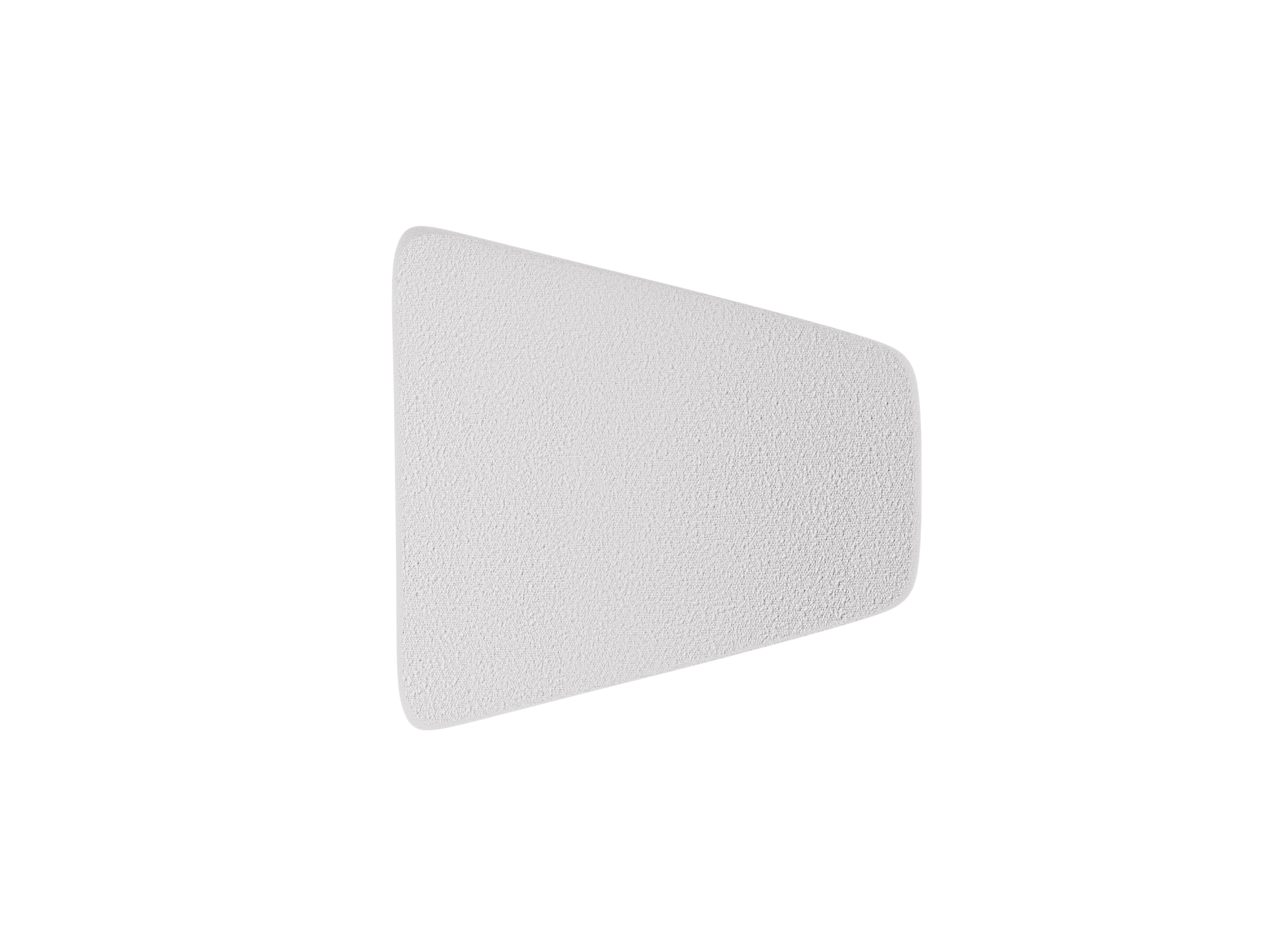 Pouf / Modul MILEY hellgrau Boucle