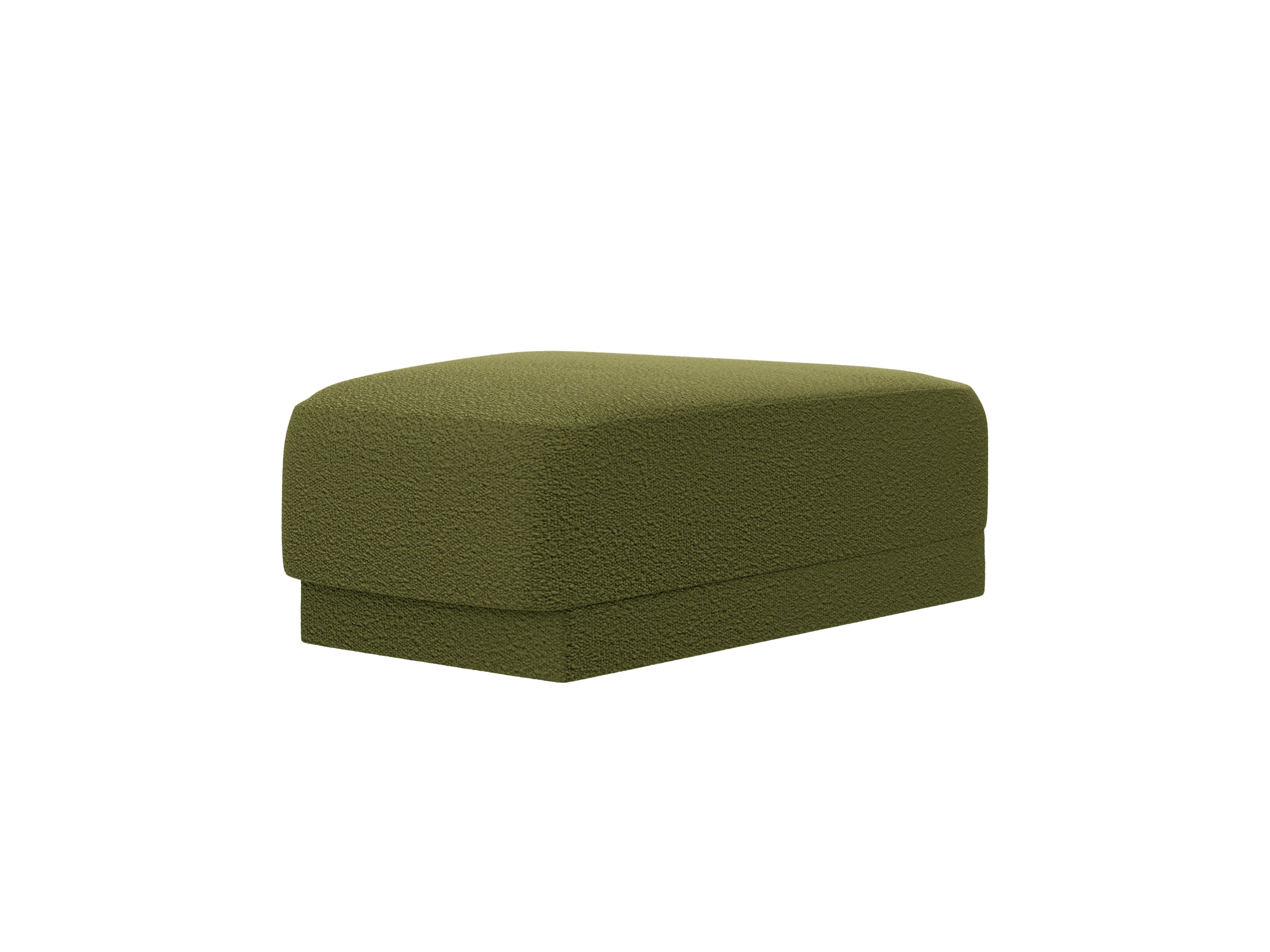 Pouf / Modul MILEY grüner Boucle
