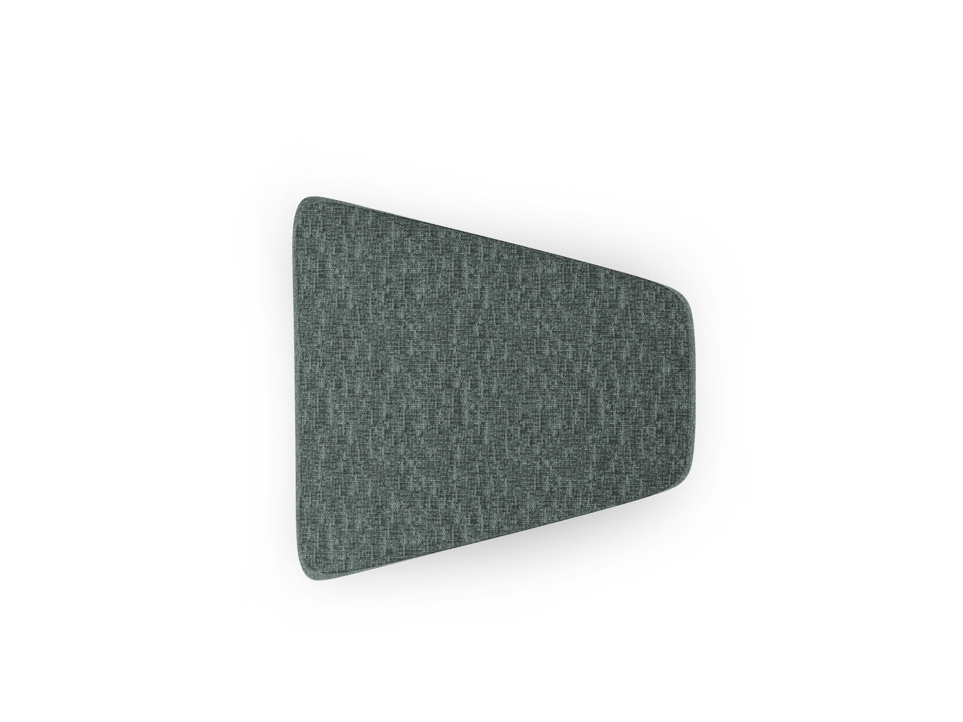 Pouf / Modul MILEY petrolblau samtig