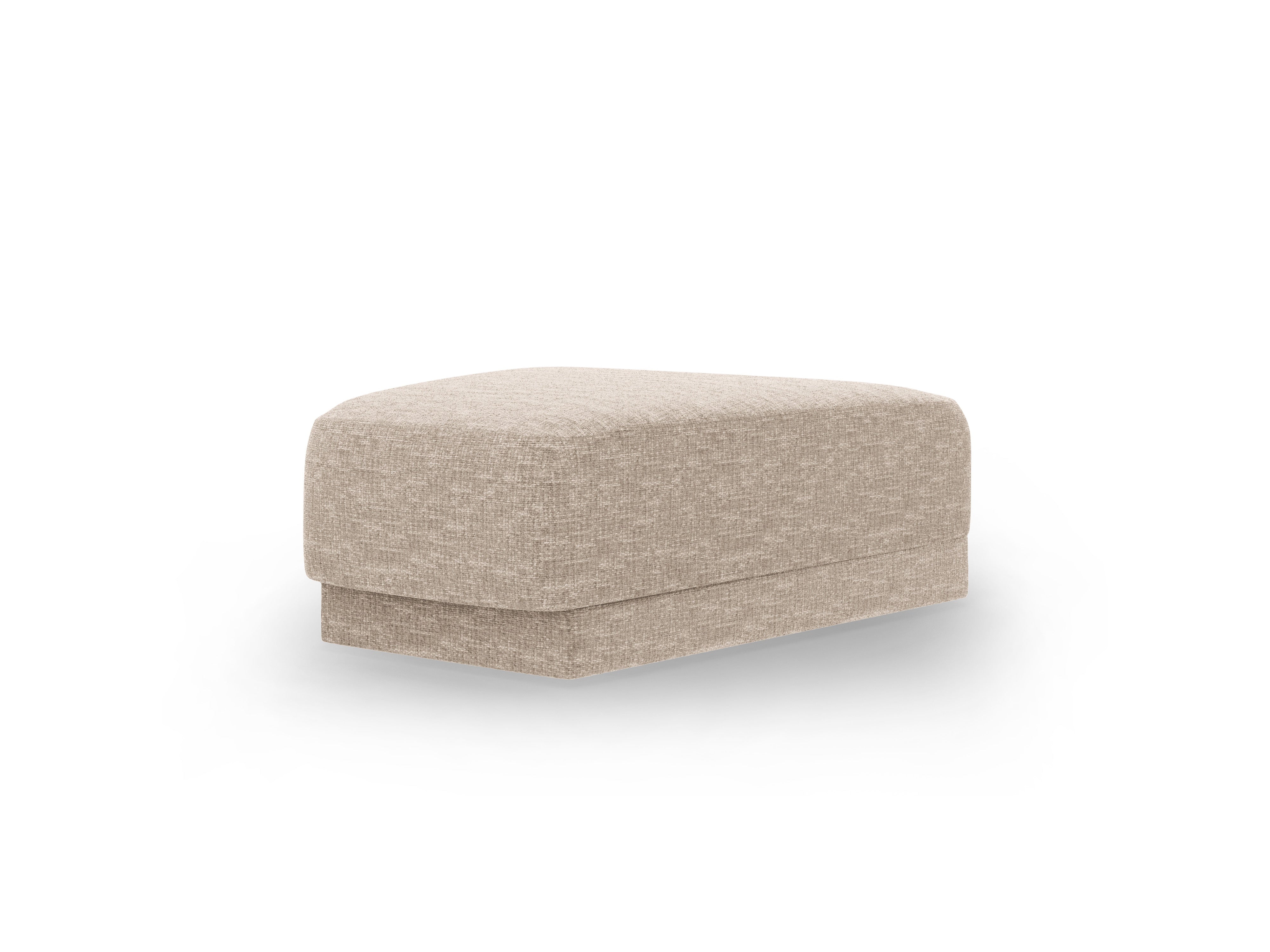 Pouf / Modul MILEY beige Chenille