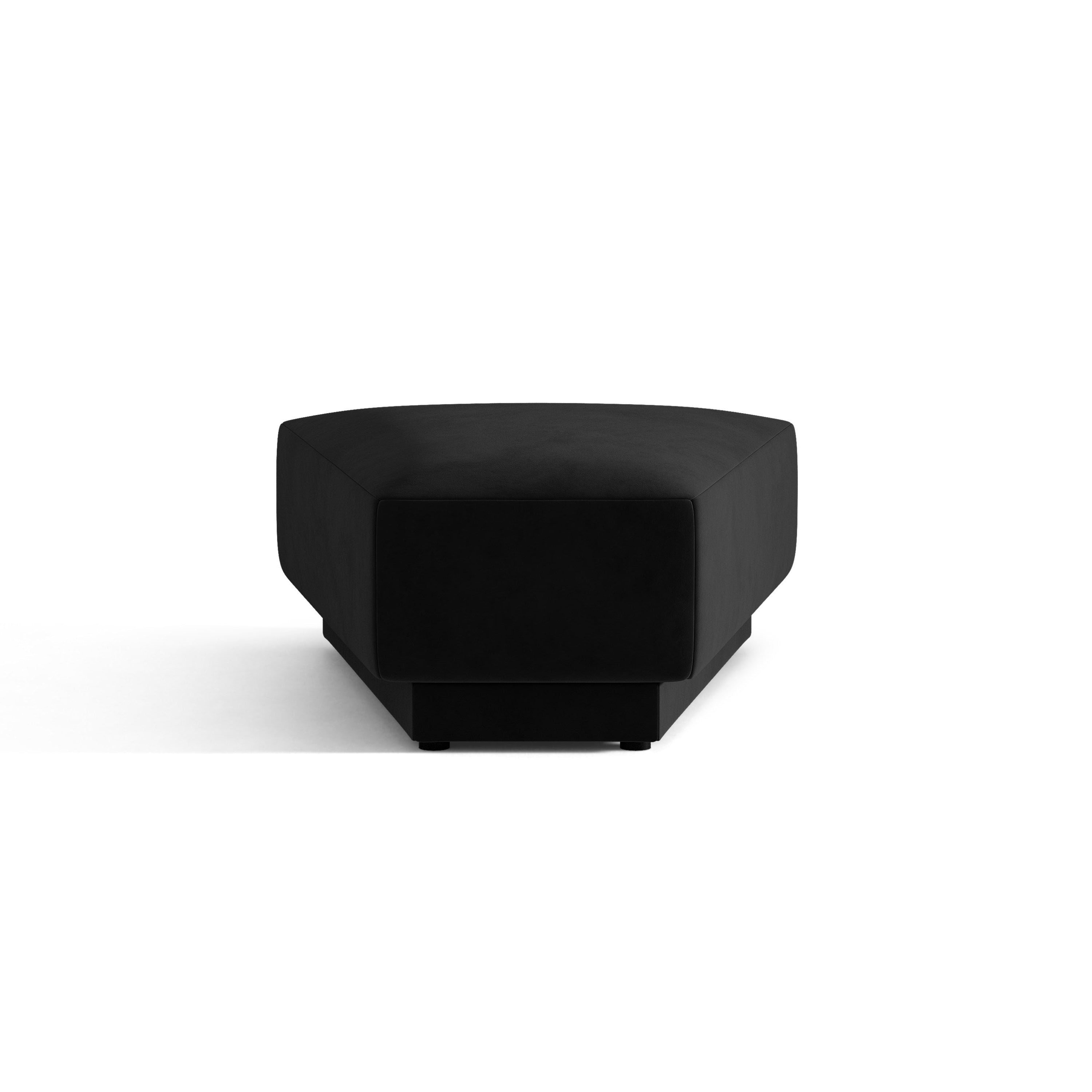 Pouf / Samtmodul MILEY schwarz