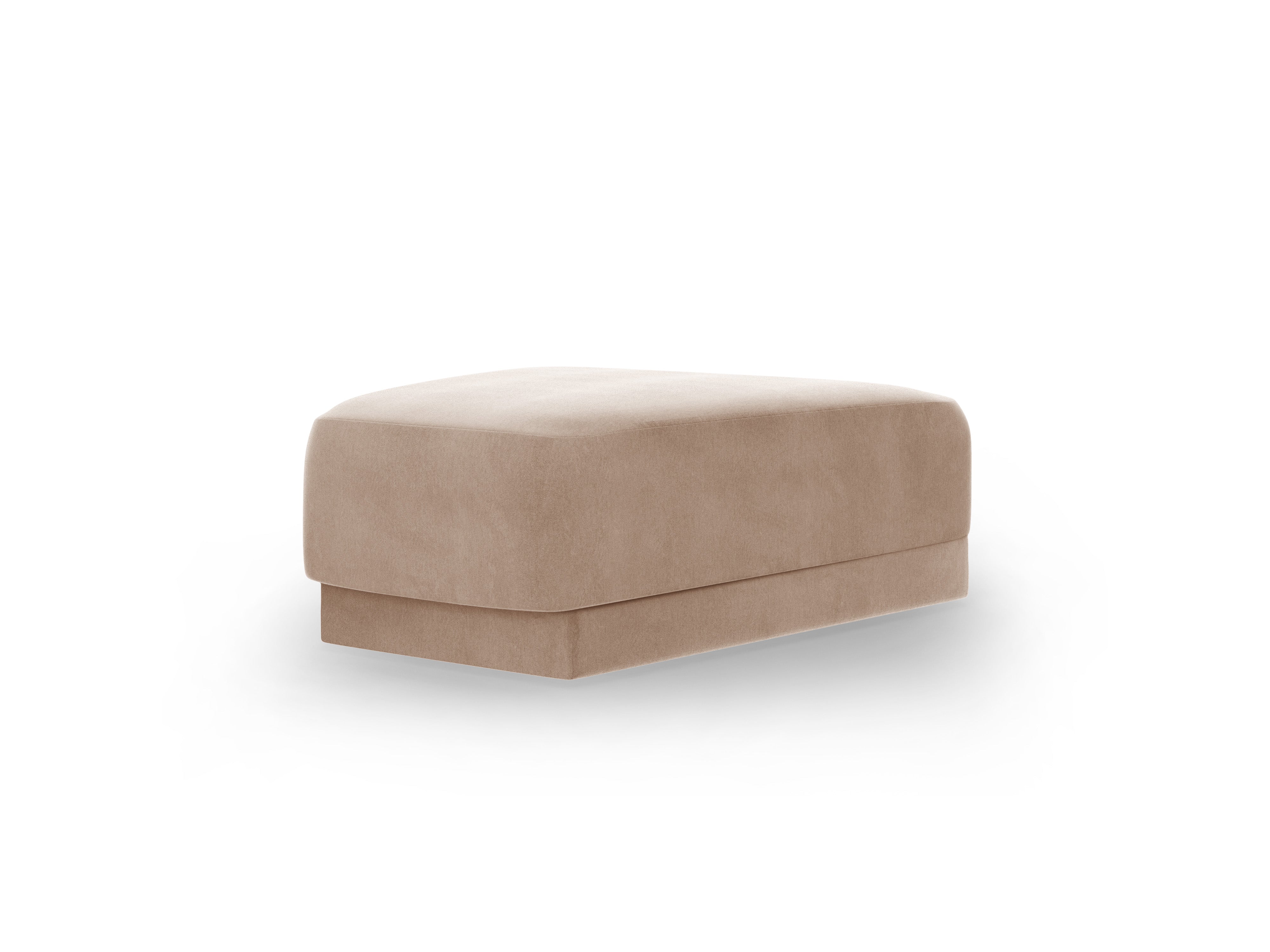 Pouf / Samtmodul MILEY cappuccino