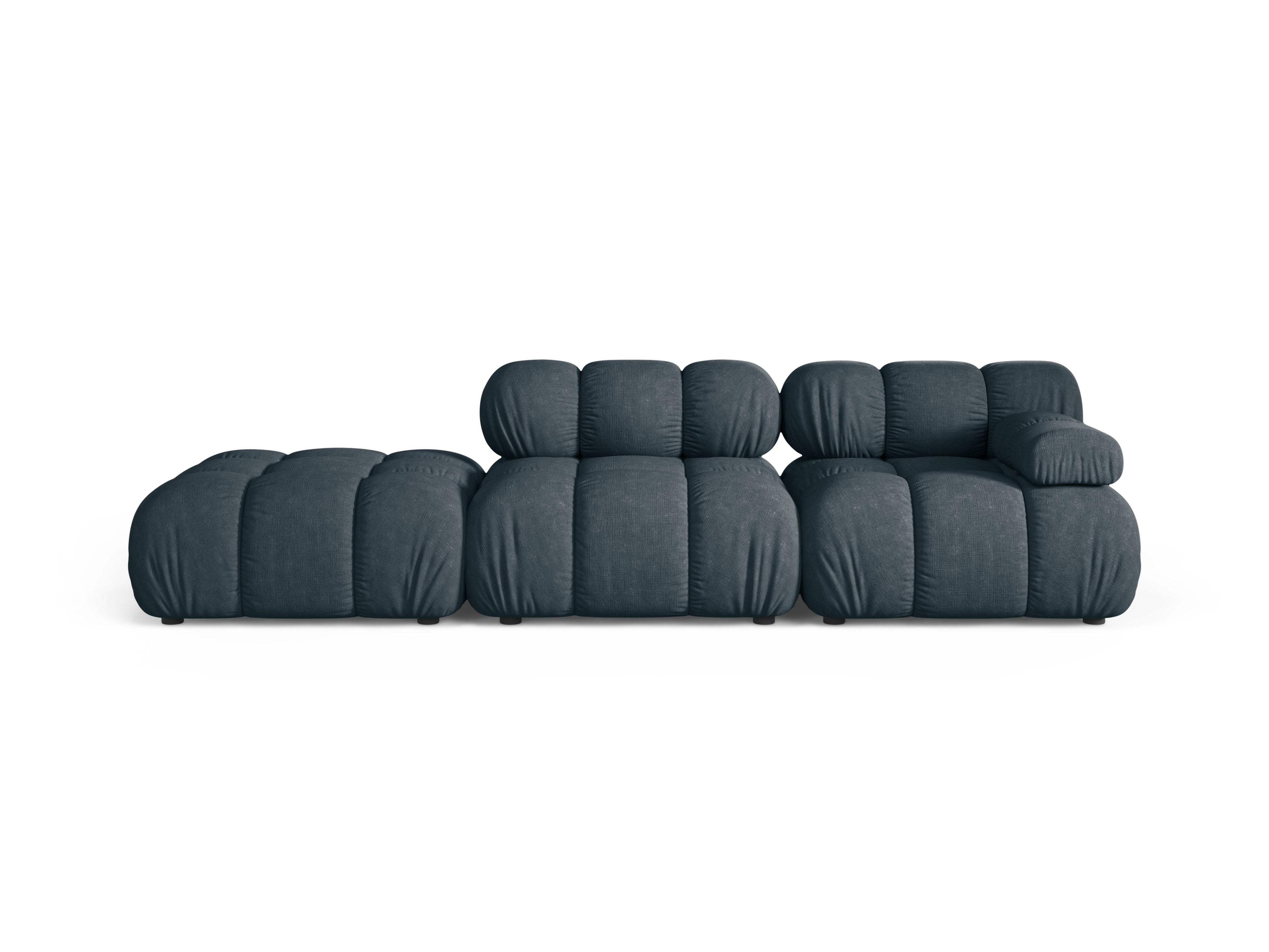 Modulares offenes Sofa BELLIS in Petrolblau