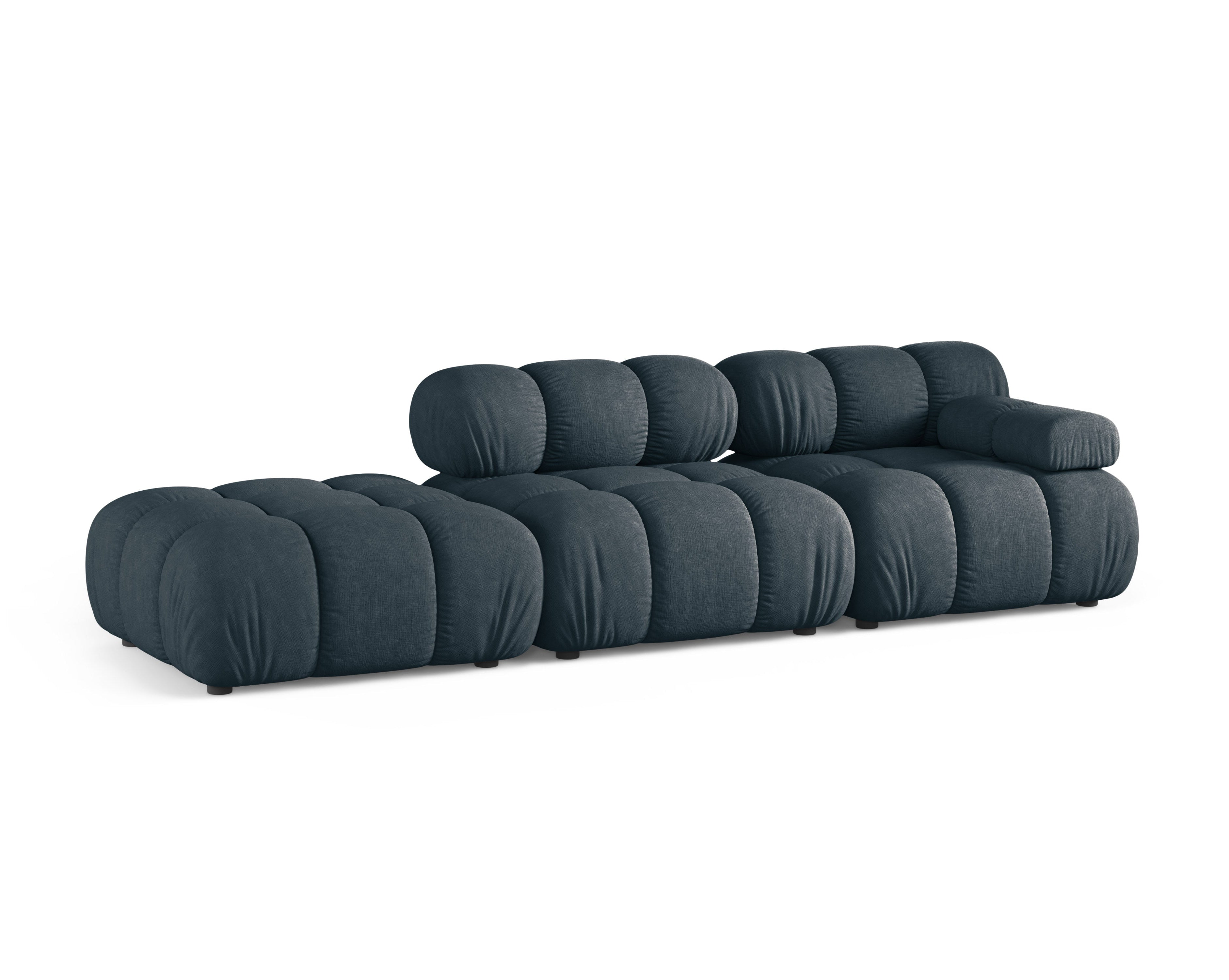 Modulares offenes Sofa BELLIS in Petrolblau