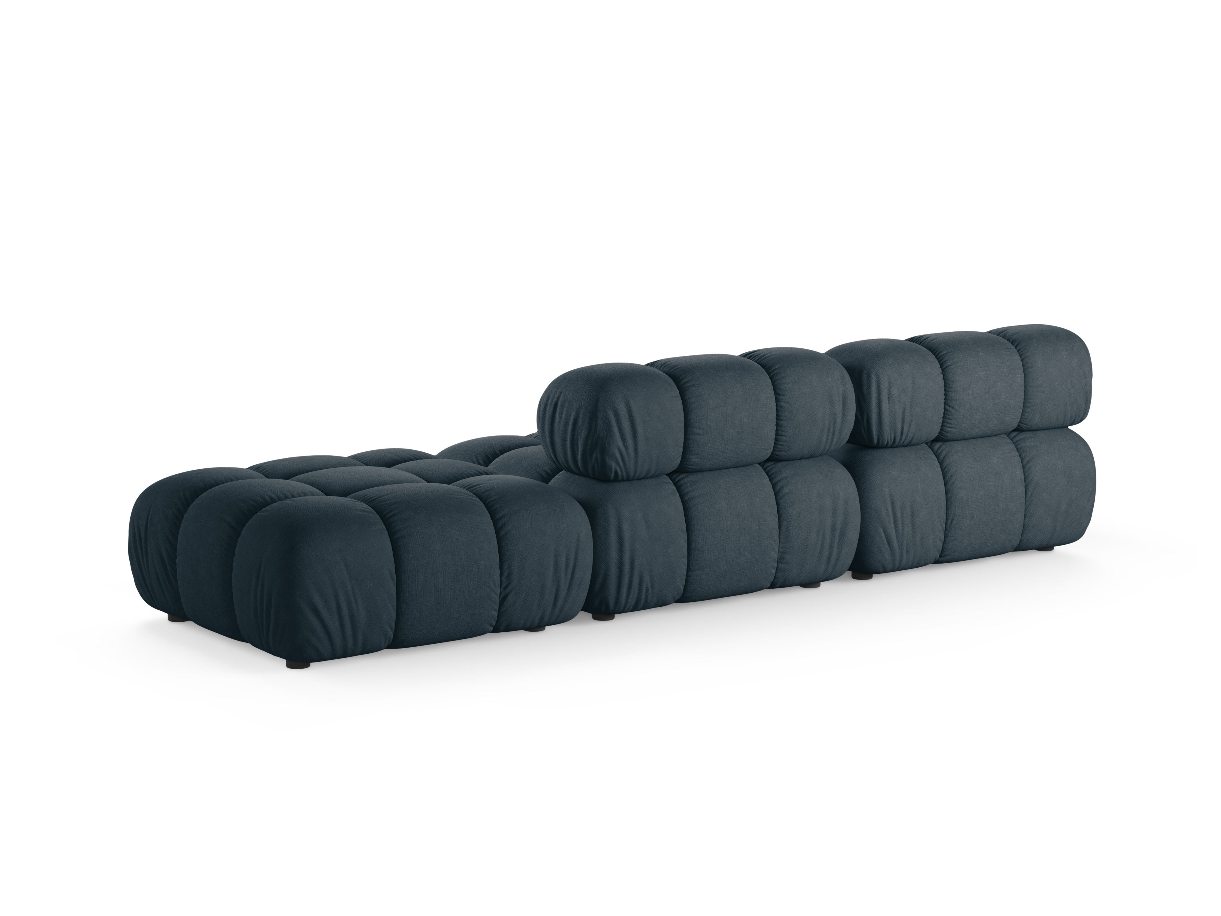 Modulares Sofa mit offener rechter Seite BELLIS in tiefem Petrol