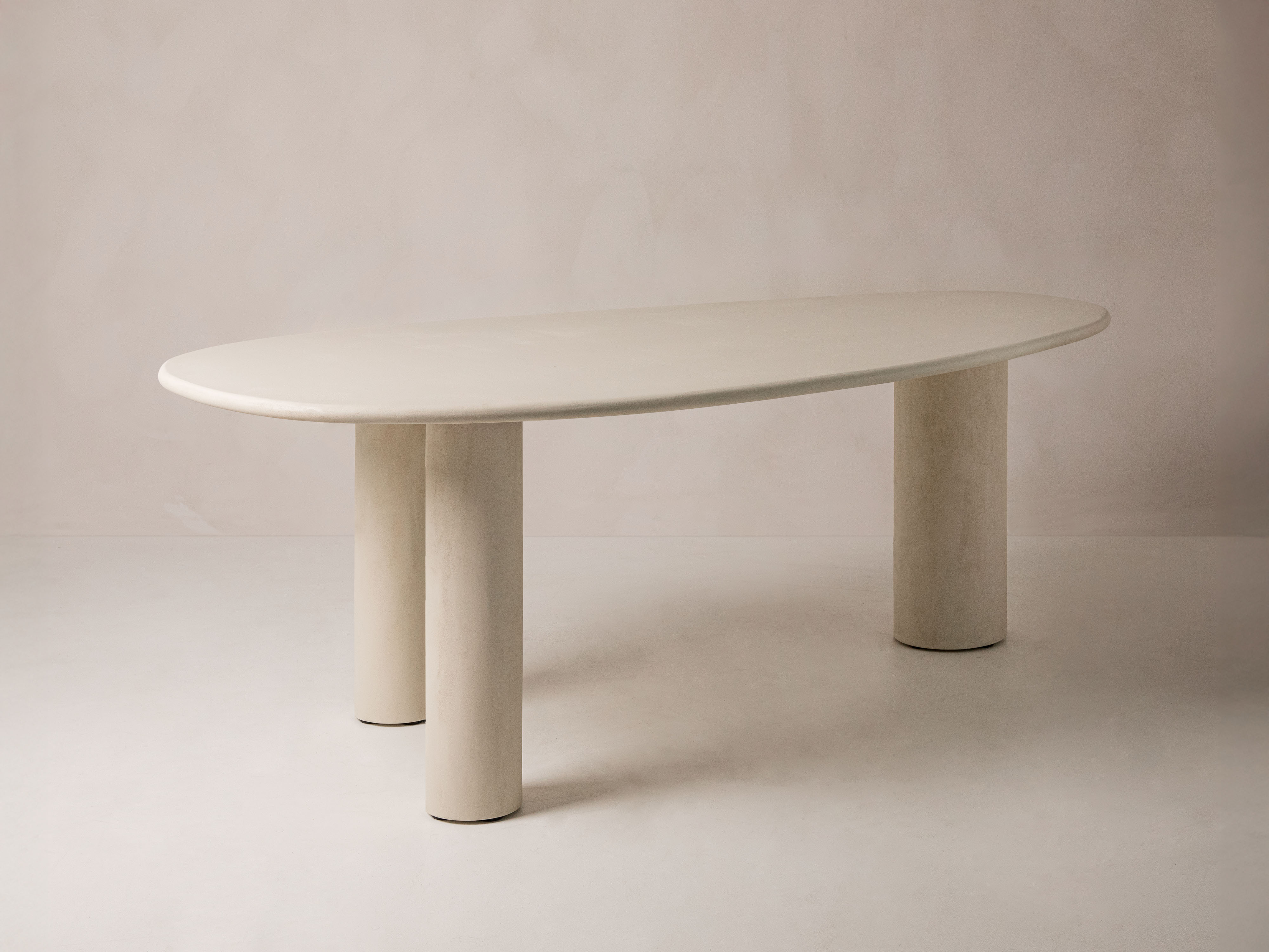 MEL Dining Table Broken White
