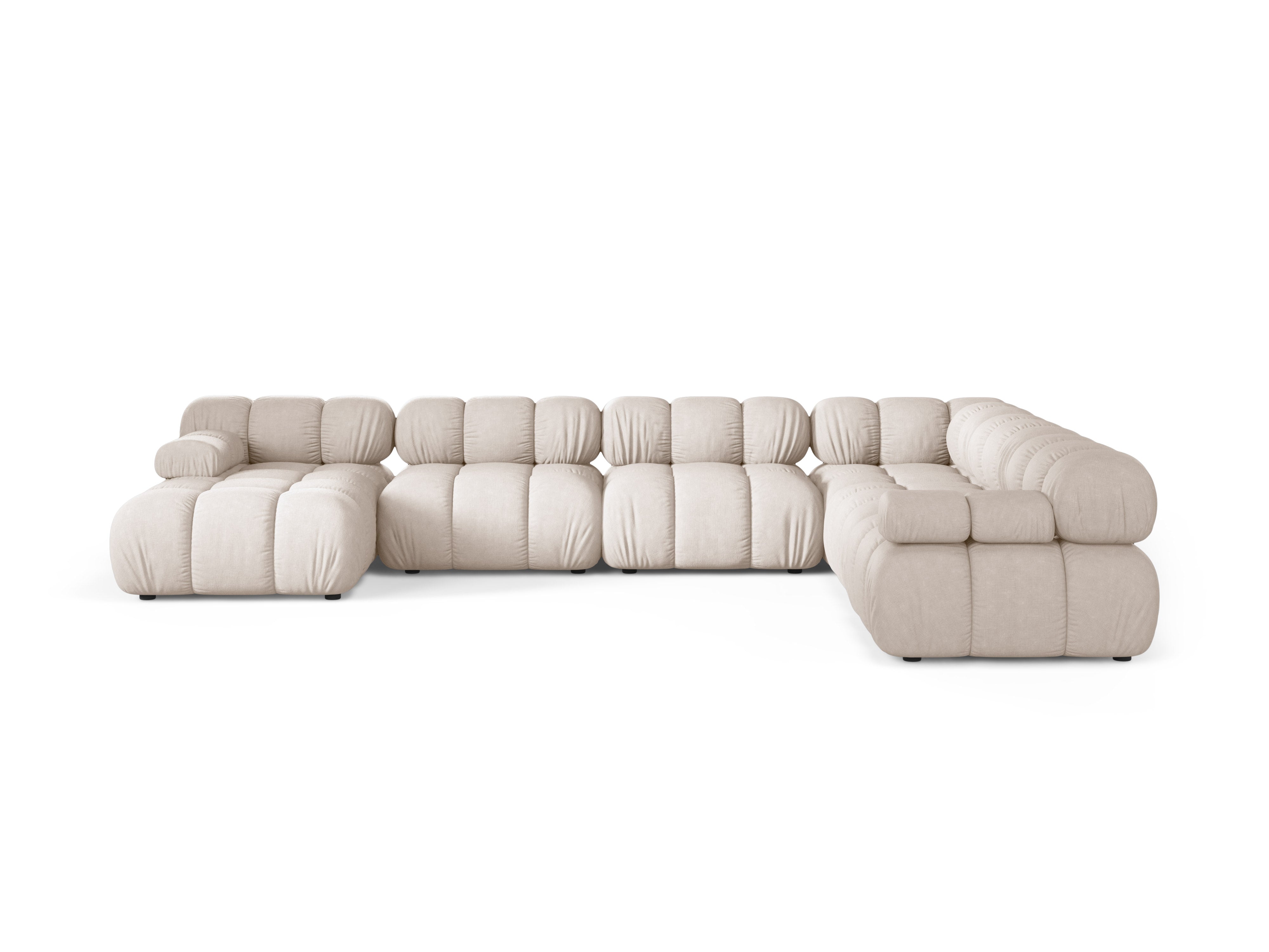 Panoramabank rechts BELLIS in Beige