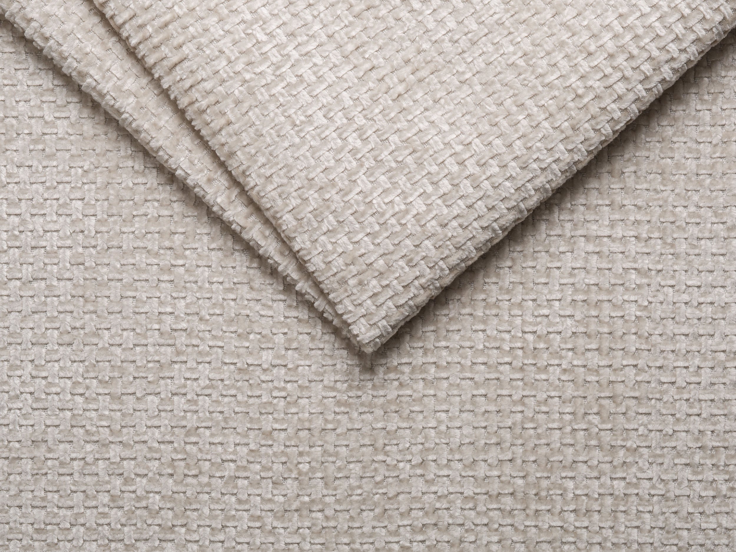 U-förmiger Ecksofa MILEY beige Chenille