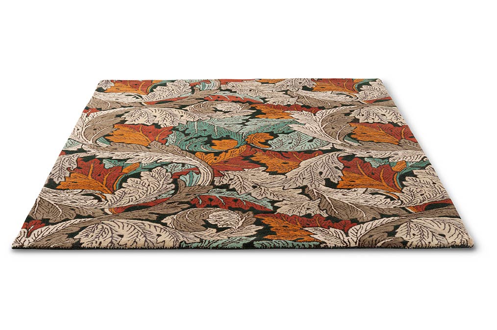 Acanthus Forest beige-brown rug