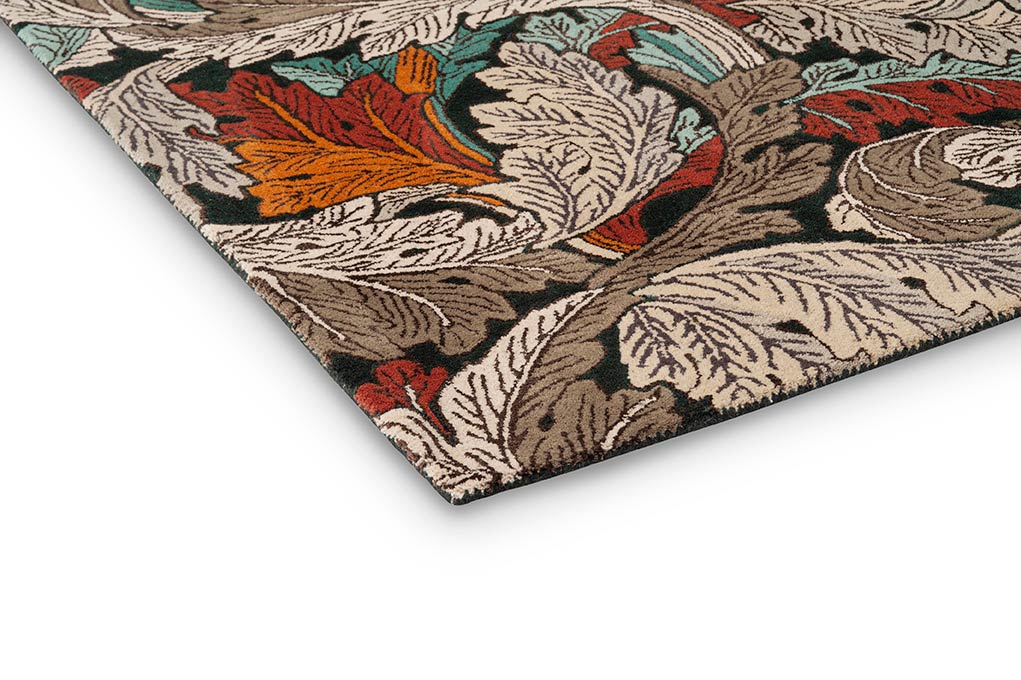 ACANTHUS FOREST Teppich beige-braun