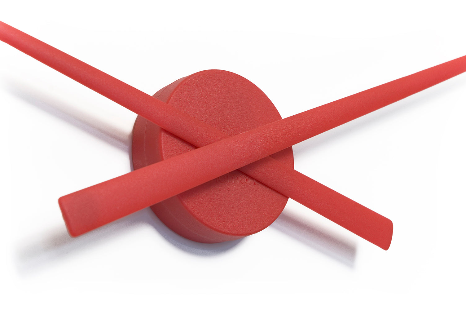 OJ MINI red wall clock