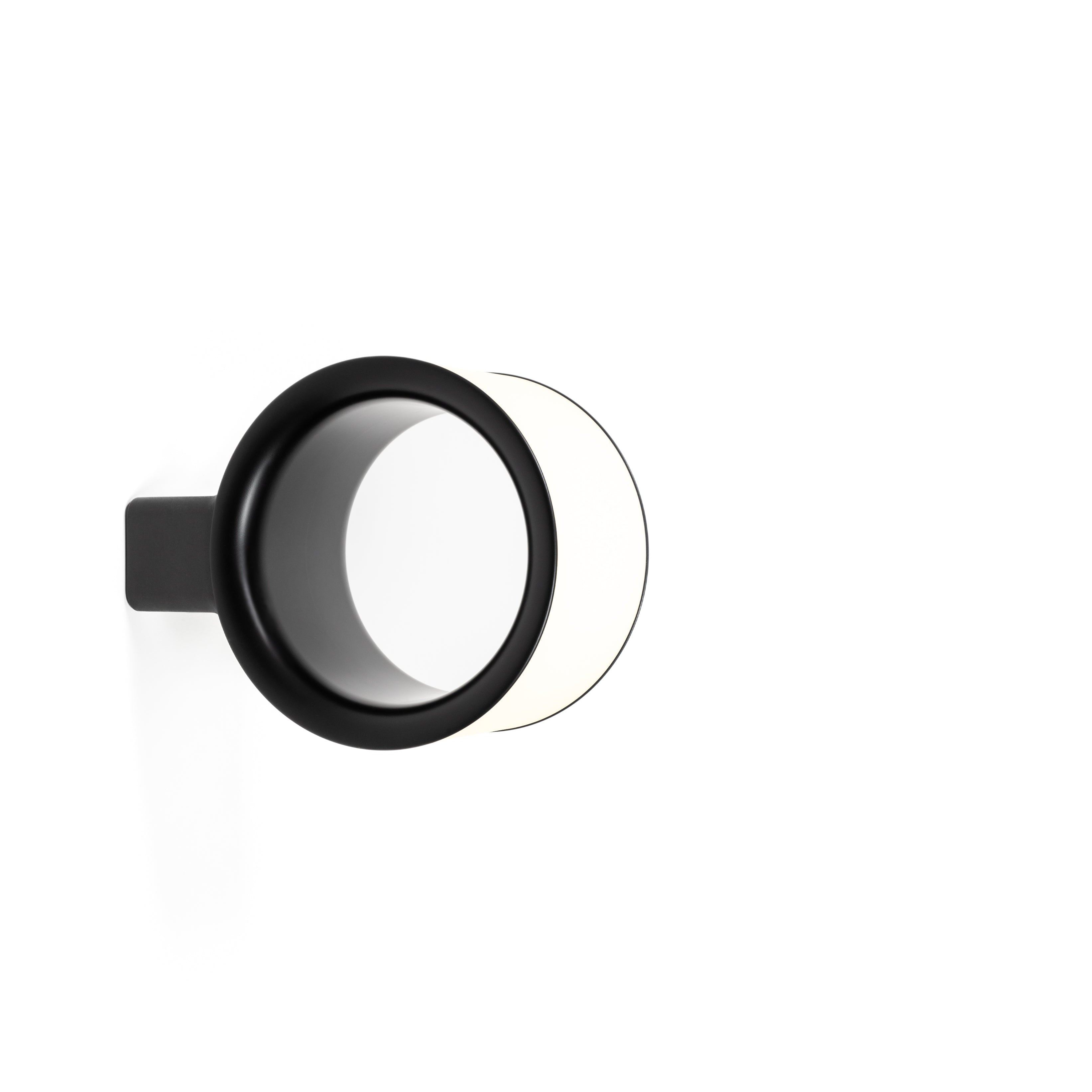 LOST schwarz-weiße Wandleuchte