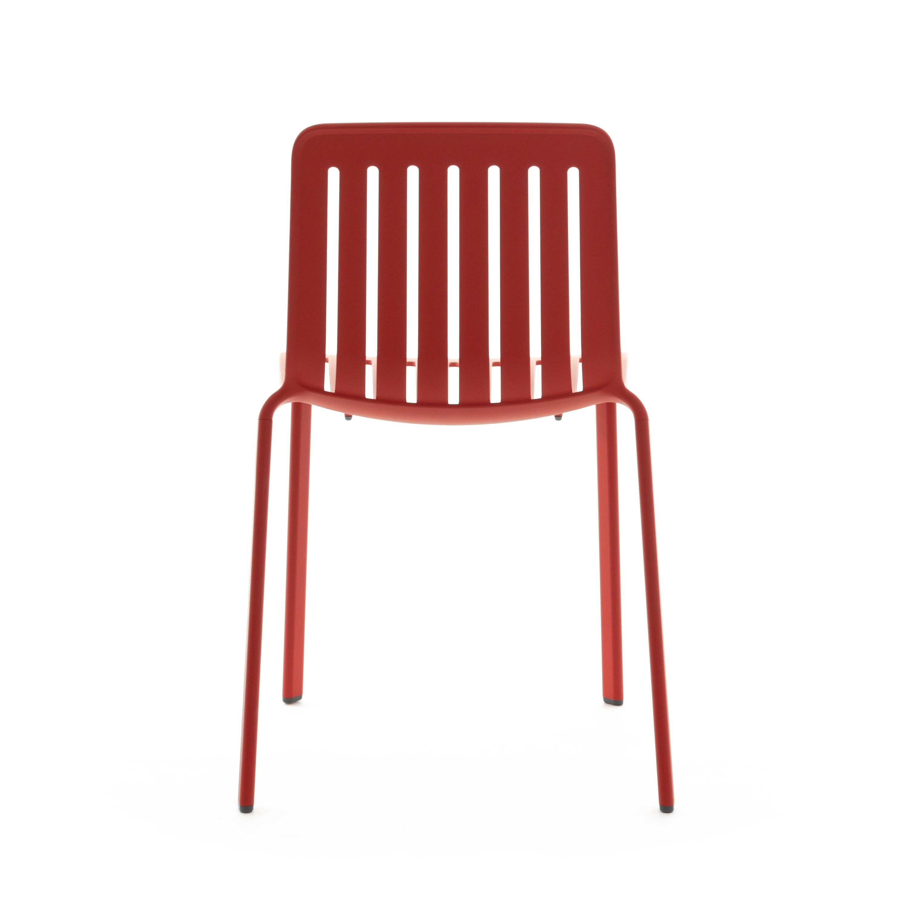 Outdoor chair PLATO red