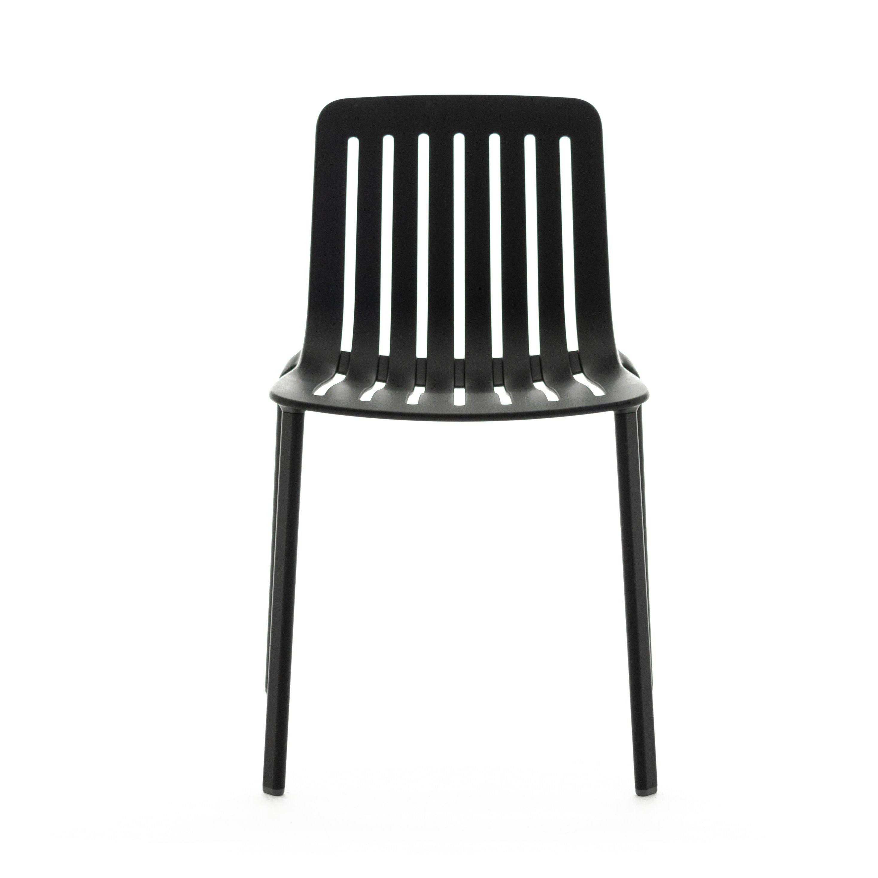 Outdoor chair PLATO black