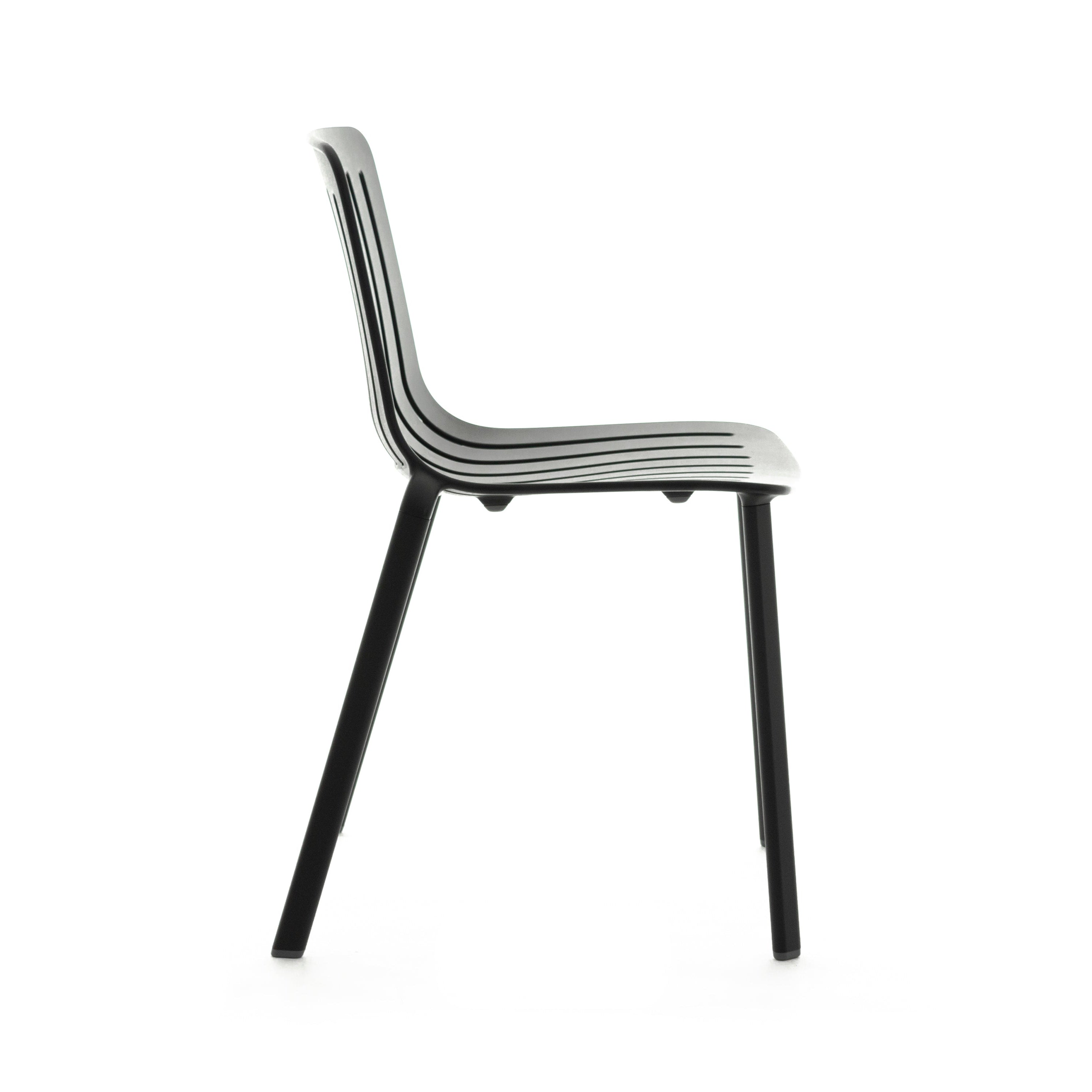 Outdoor chair PLATO black