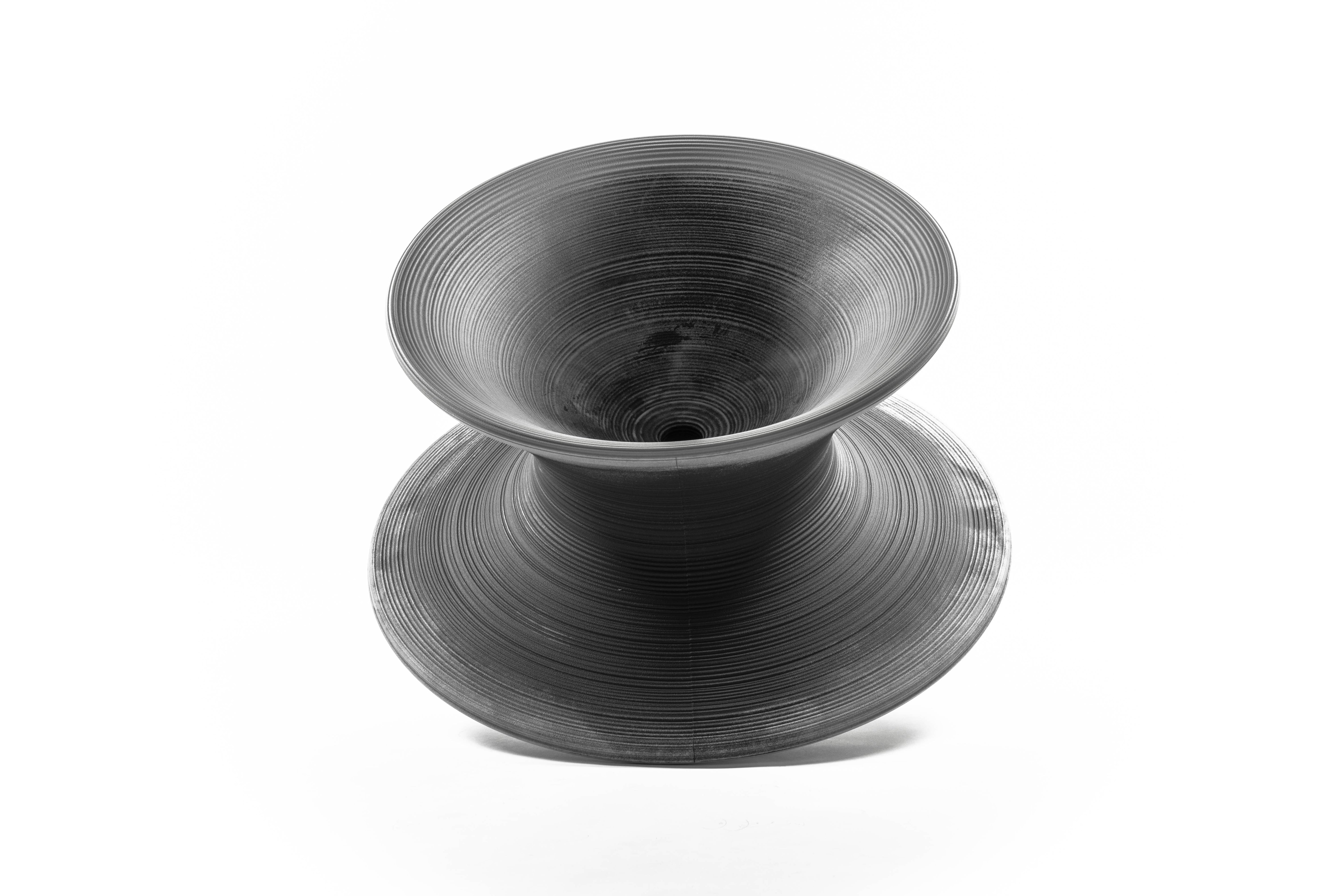 Fotel obrotowy SPUN antracytowy z jasnoszarym