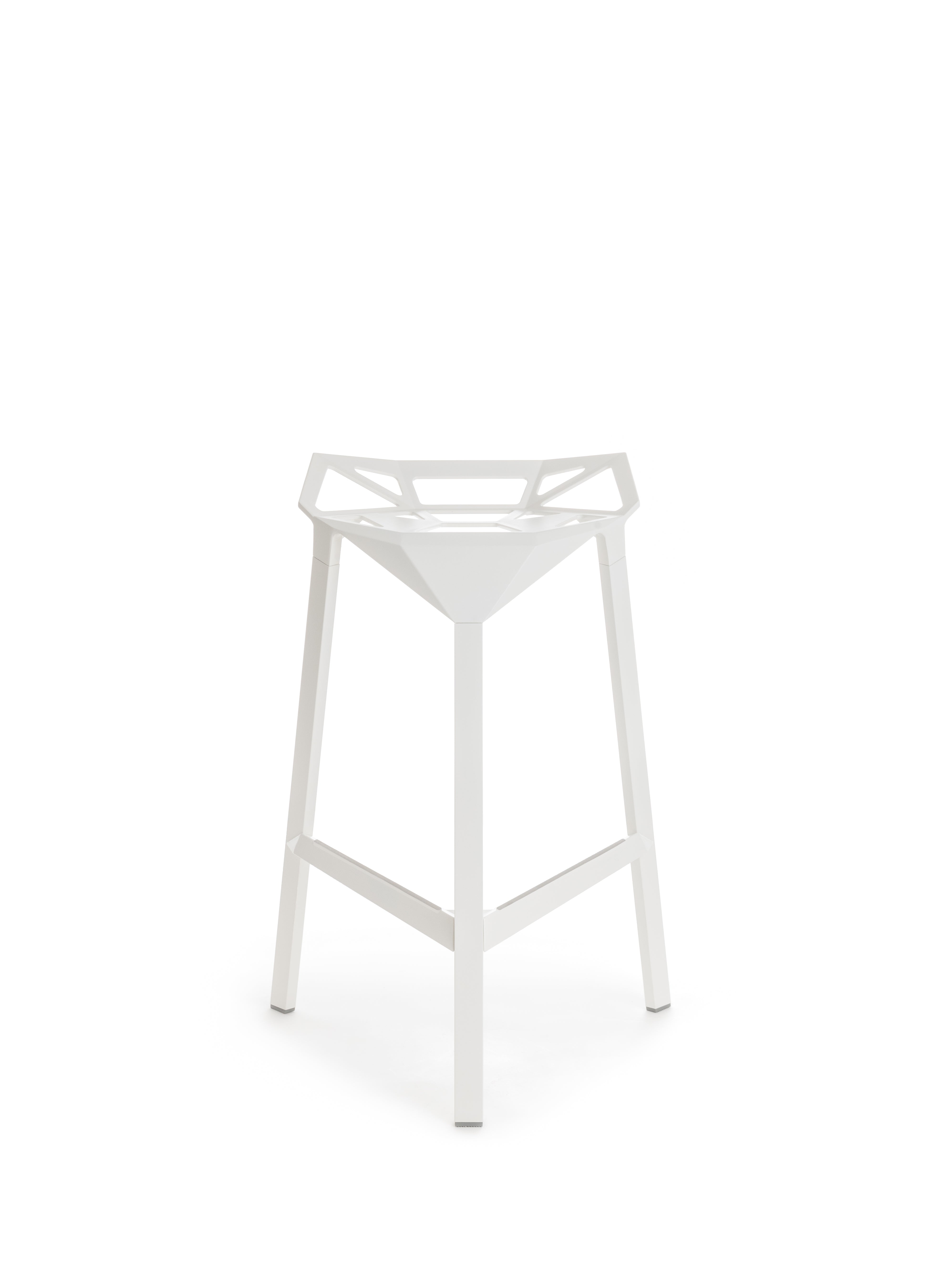 Hocker STOOL_ONE weiß