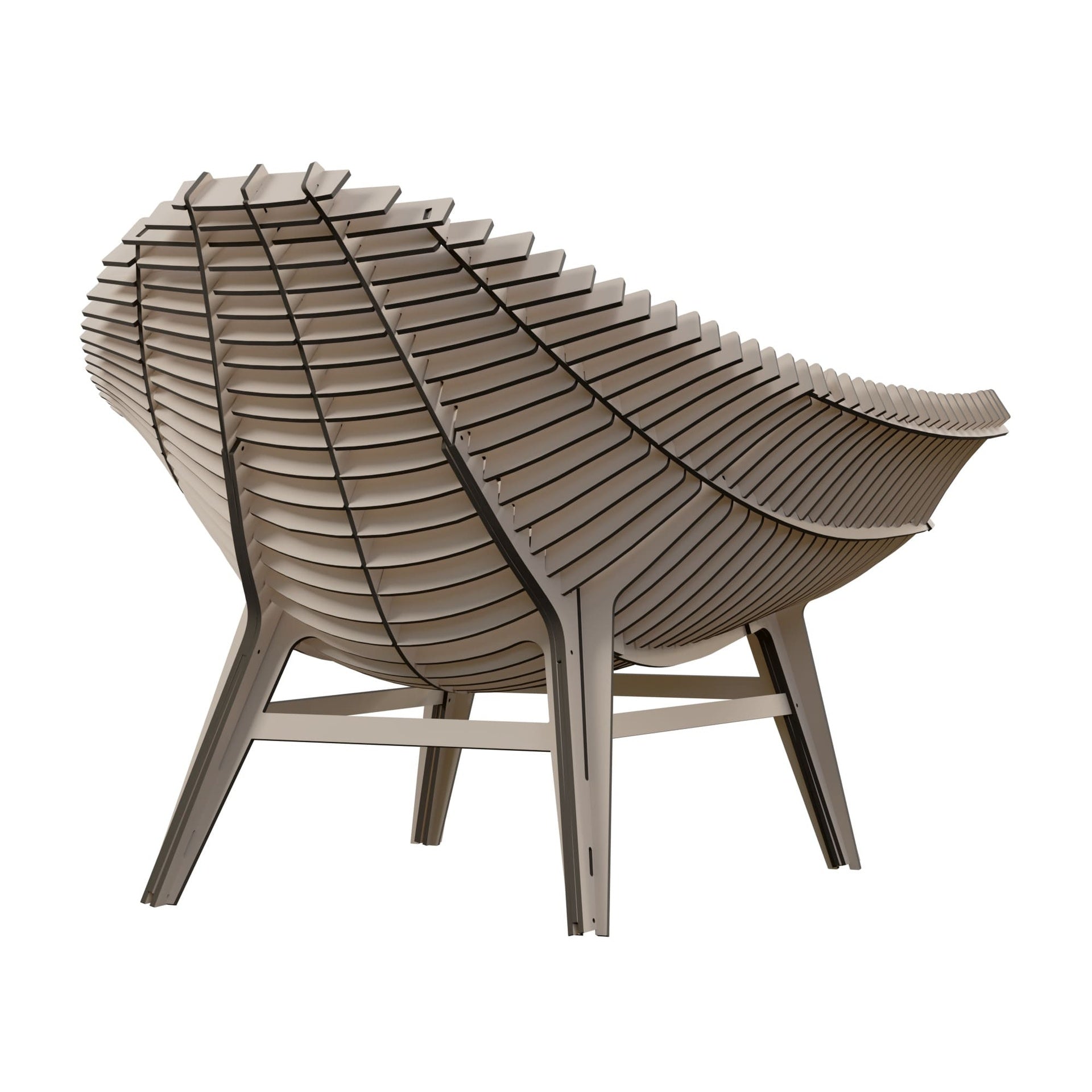 Außenstuhl MANTA beige