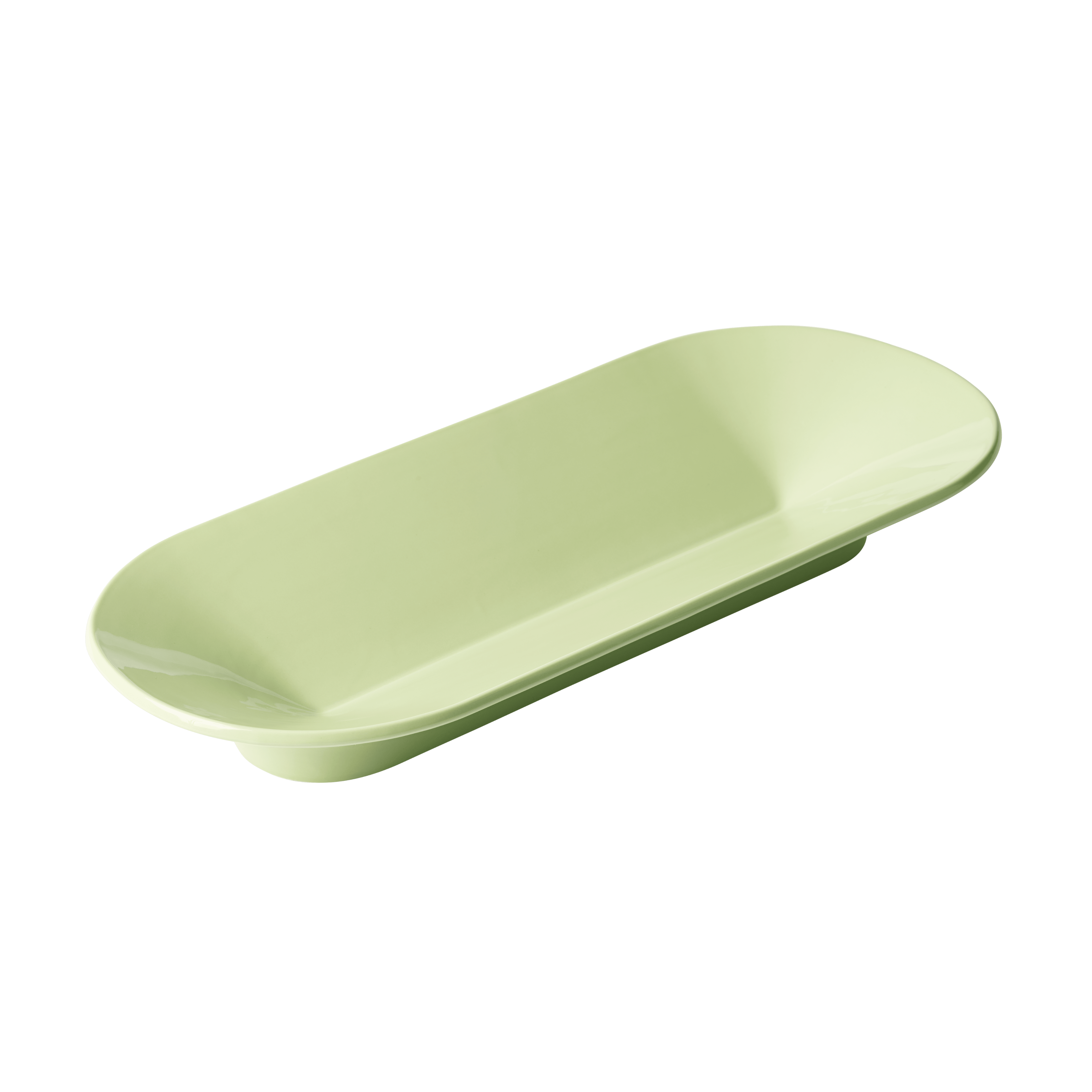 Light Green Ceramic Platter MERE