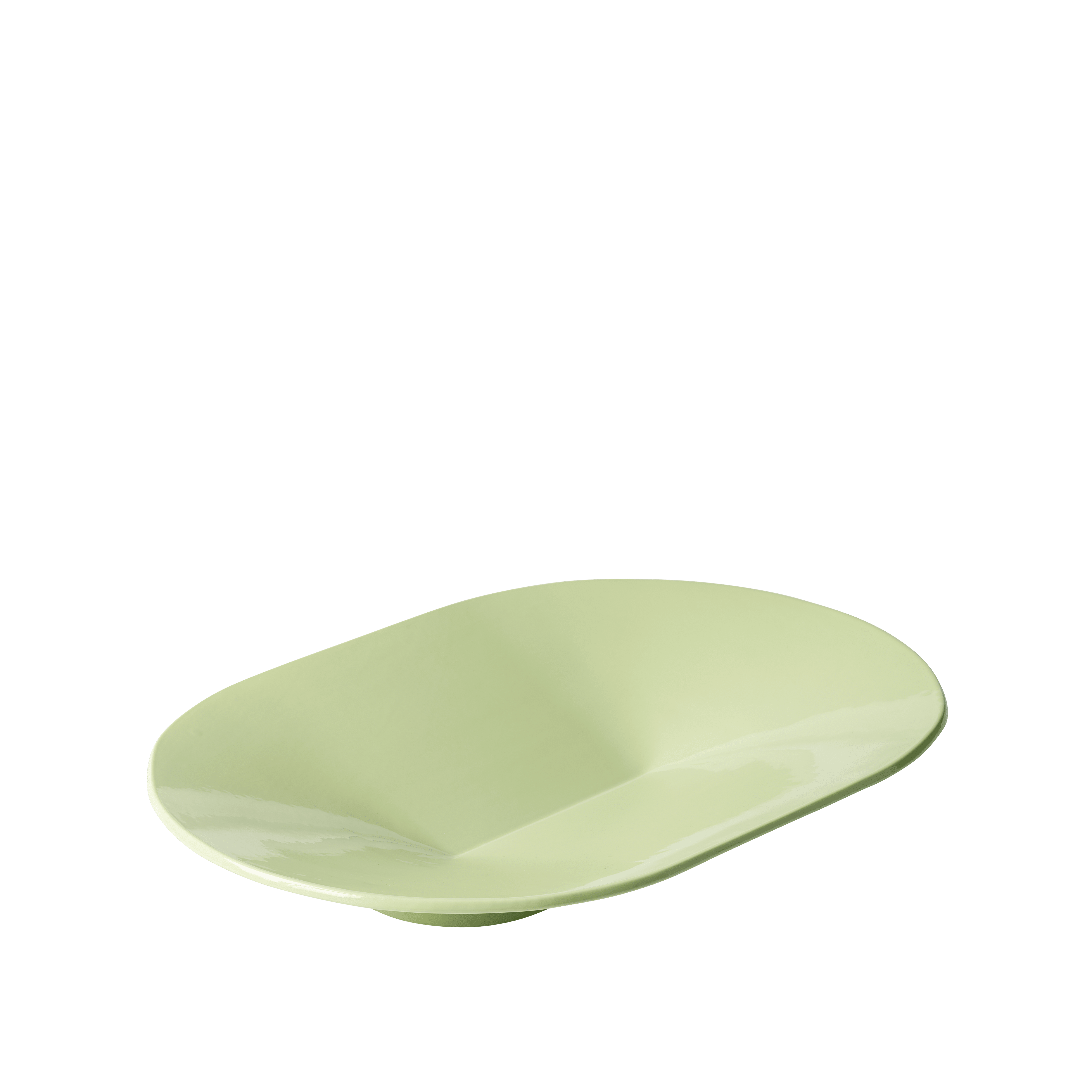 Light Green Ceramic Platter MERE