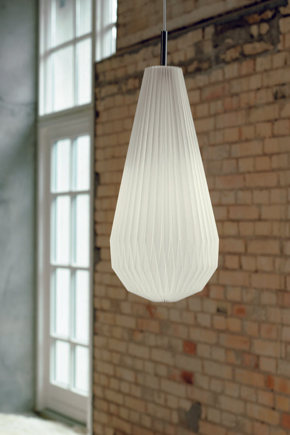 Hanging Lamp MODEL 181 COMET white with silver