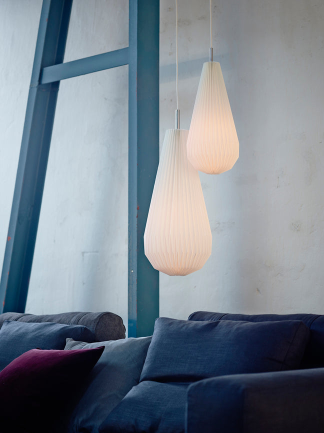 Hanging Lamp MODEL 181 COMET white with silver