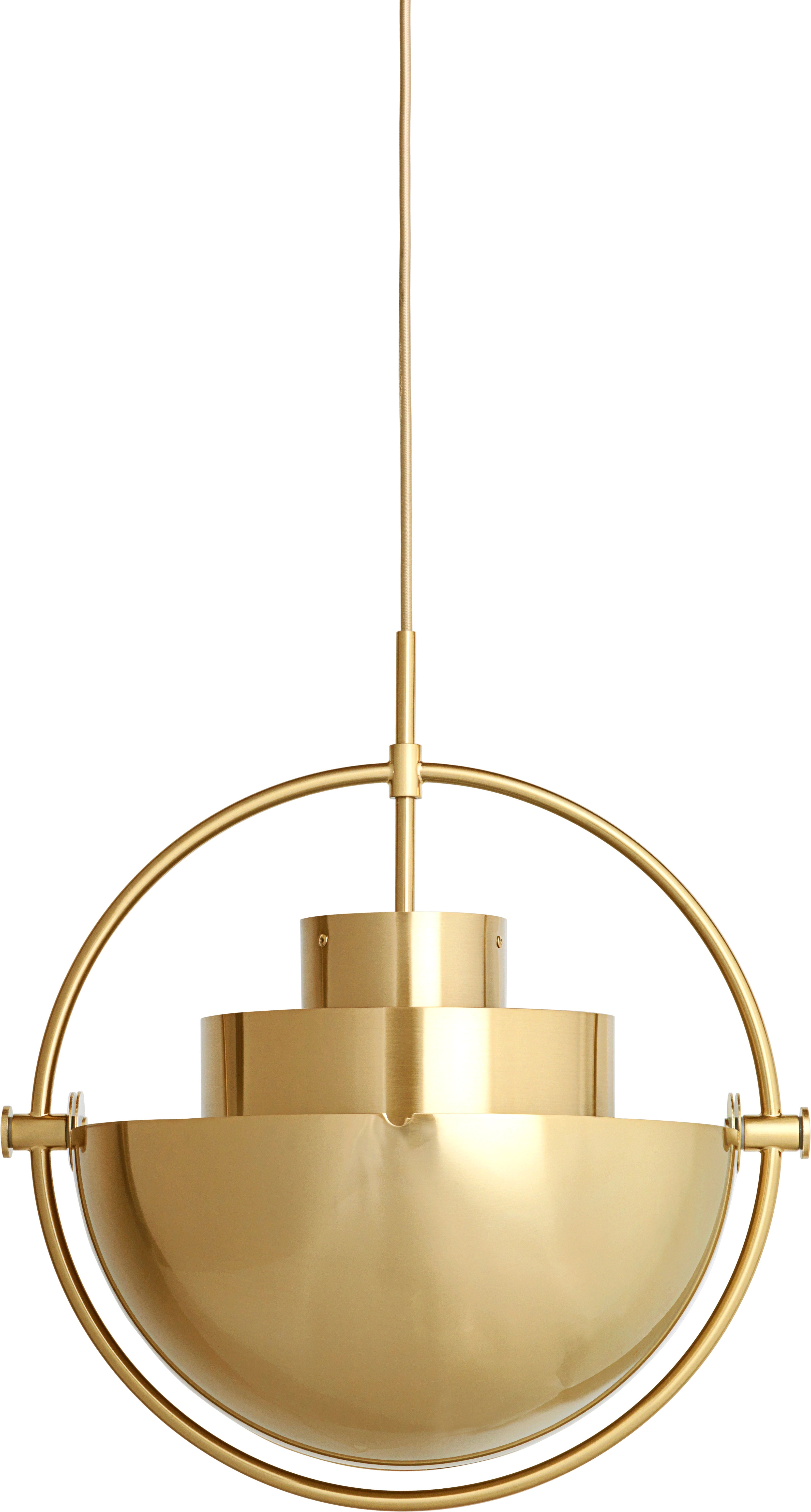 Pendelleuchte MULTI-LITE aus Messing