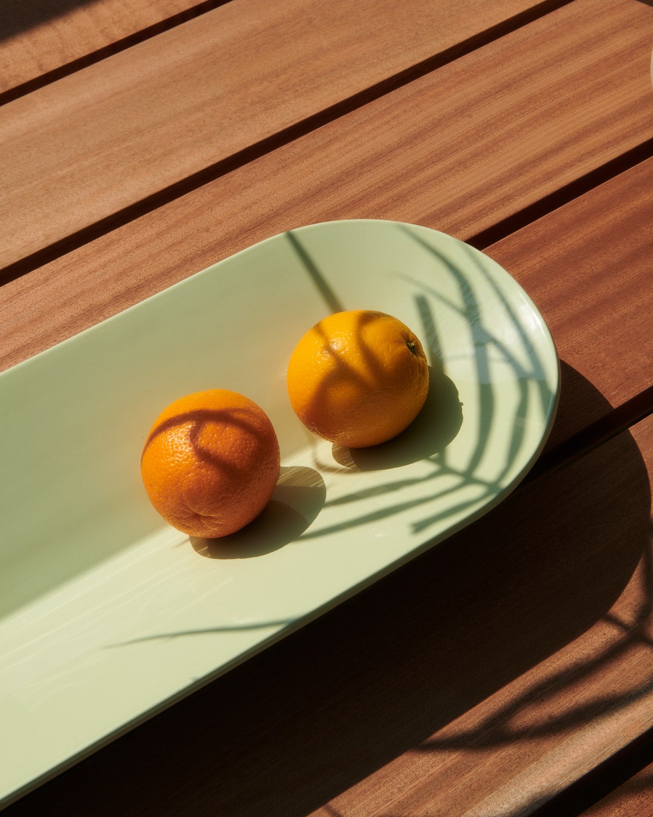 Light Green Ceramic Platter MERE
