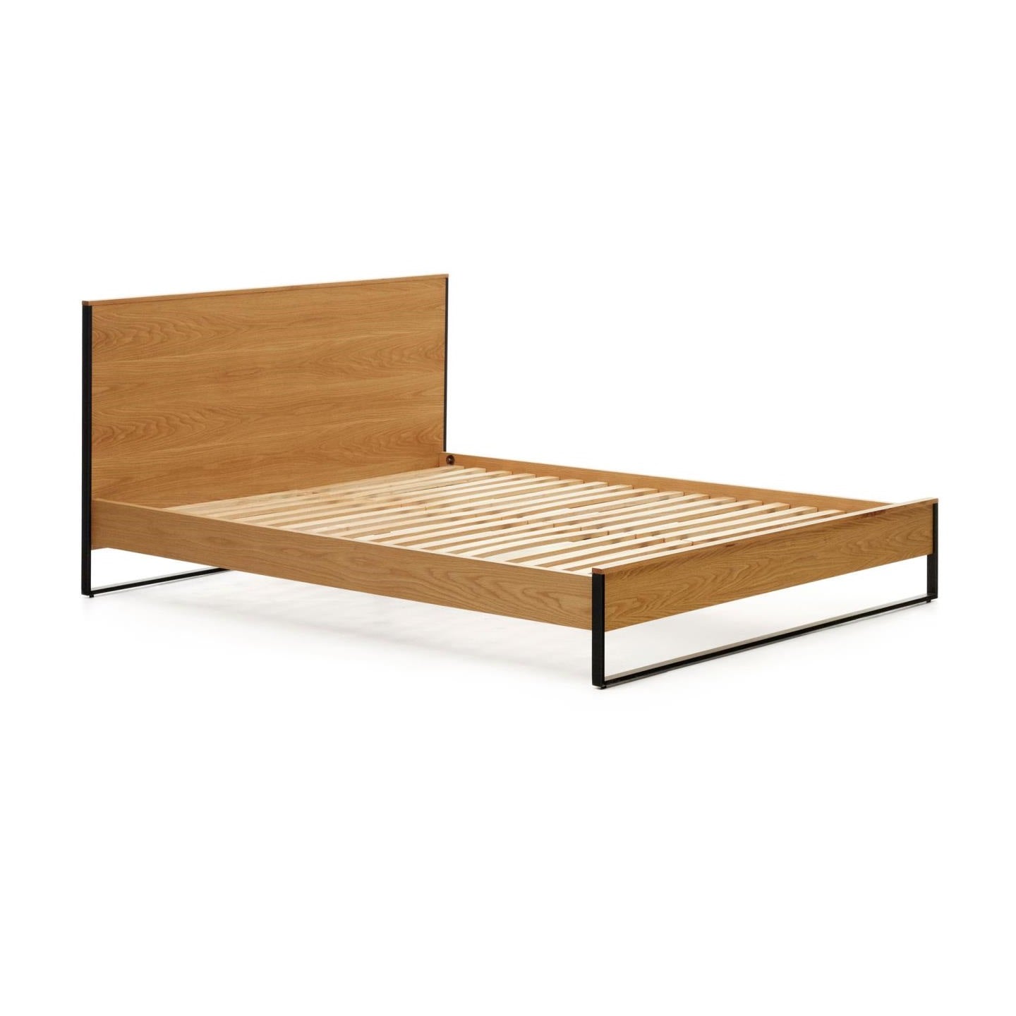 Łóżko TAIANA fornir dębowy La Forma 160x200 cm   Eye on Design