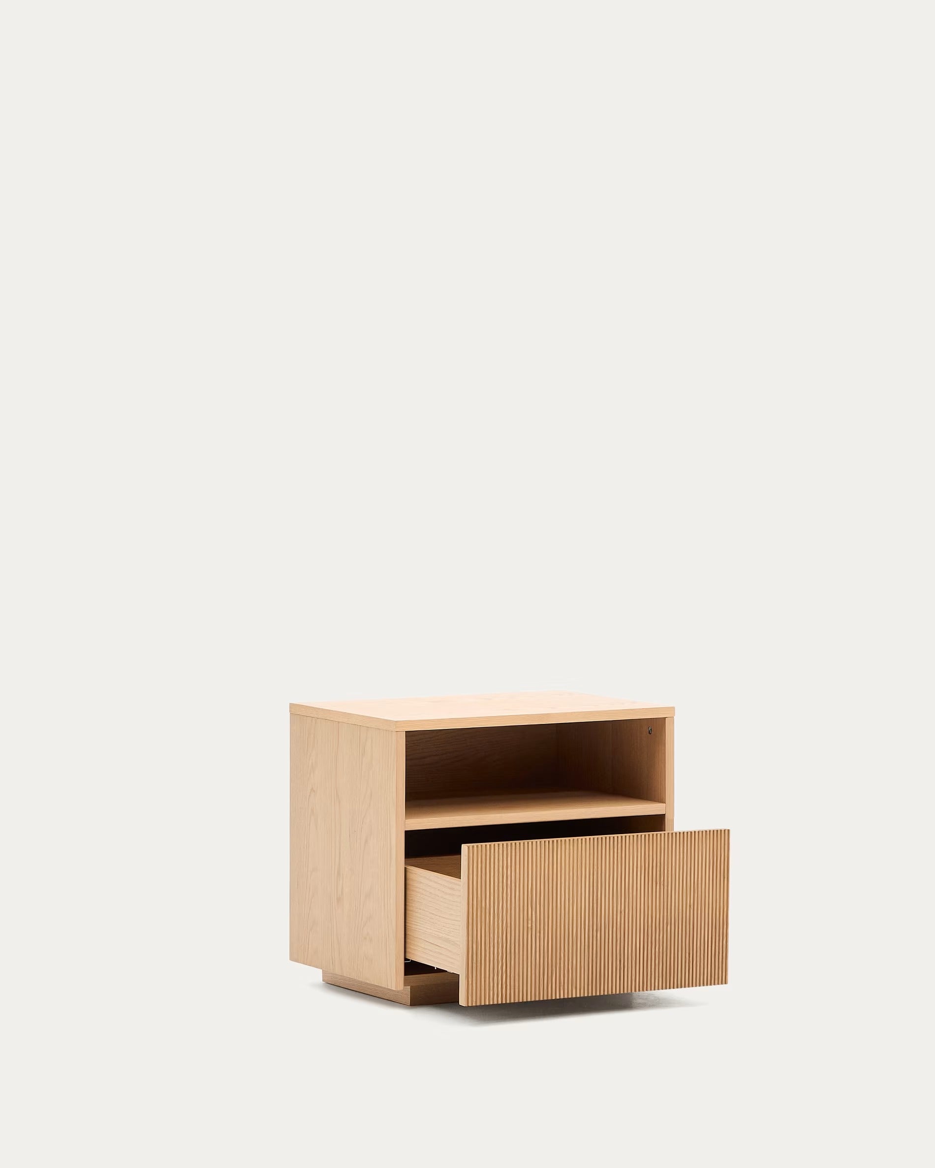 Nachttisch HELVINE Eichenfurnier