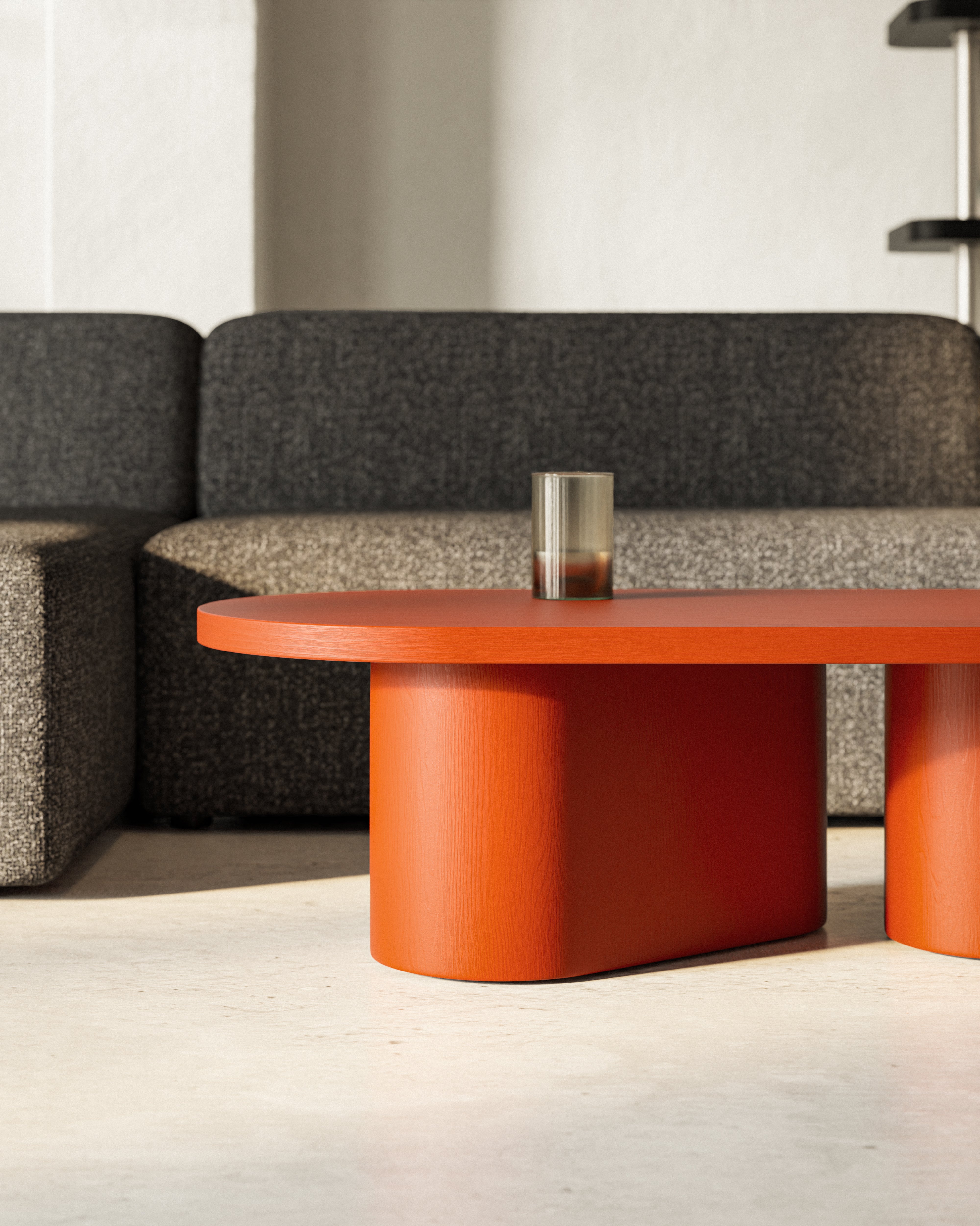 Kaffeetisch NAL rot rooibos