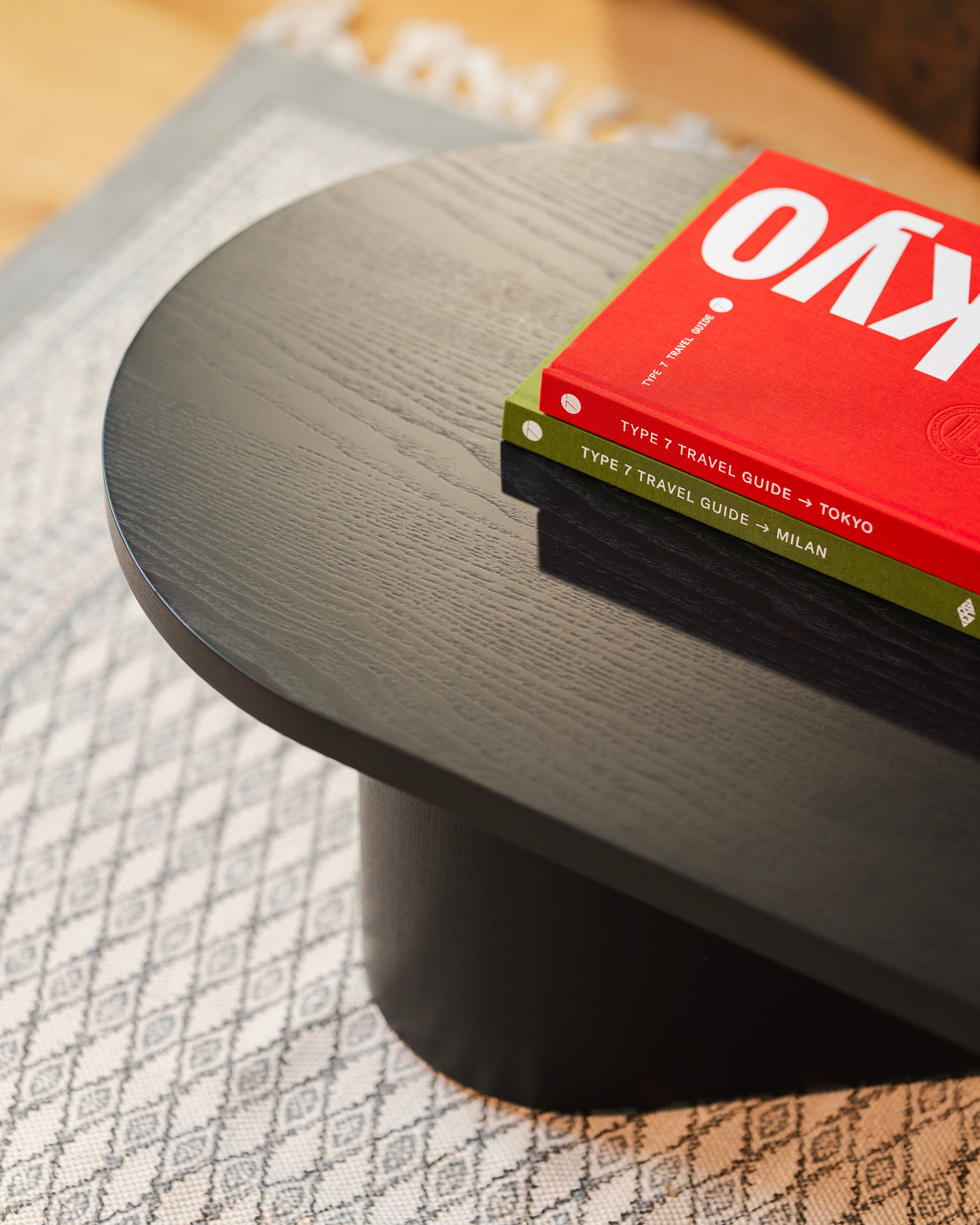 Kaffeetisch NAL schwarz-weiß