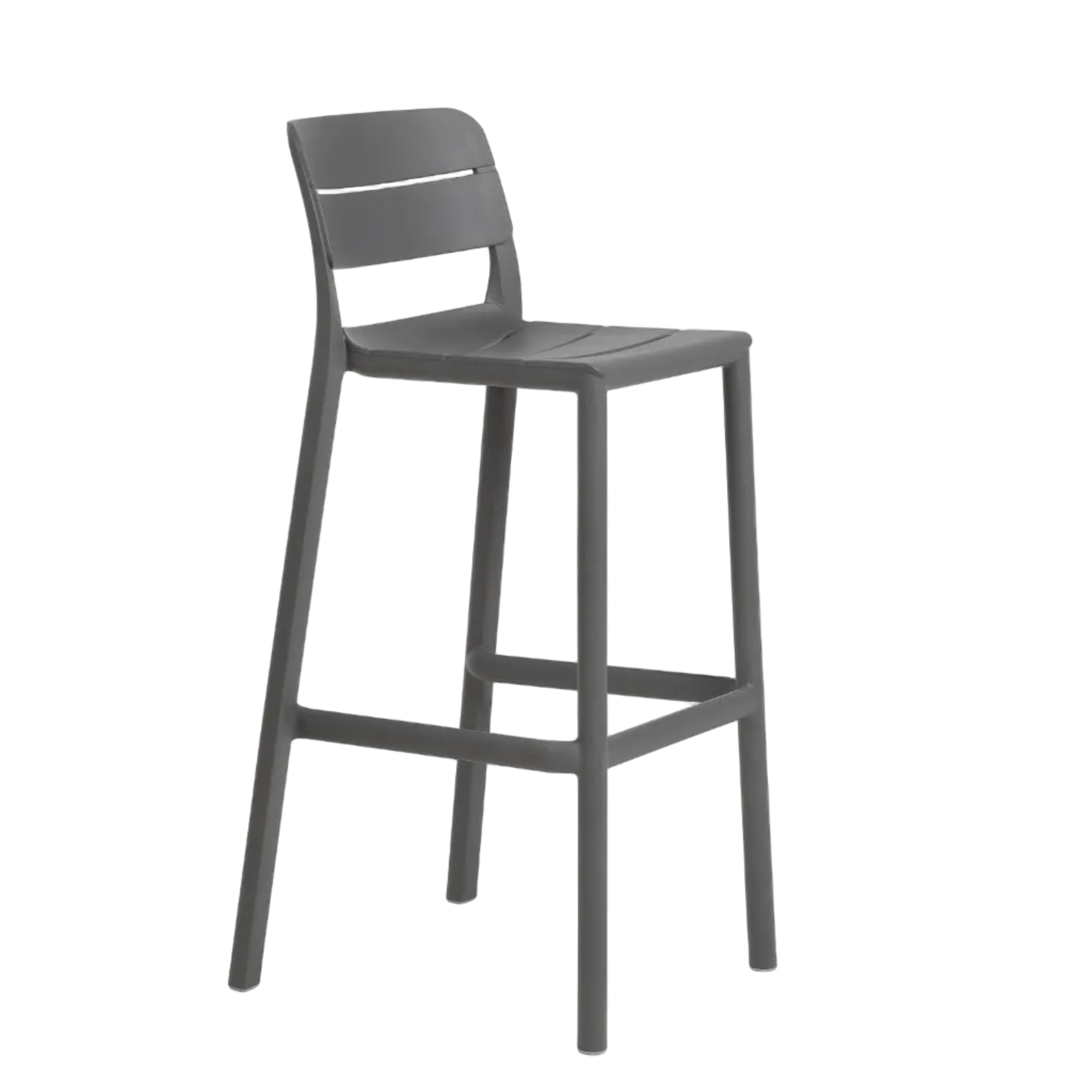CASSIA REGENERATION Outdoor Stool in Graphite