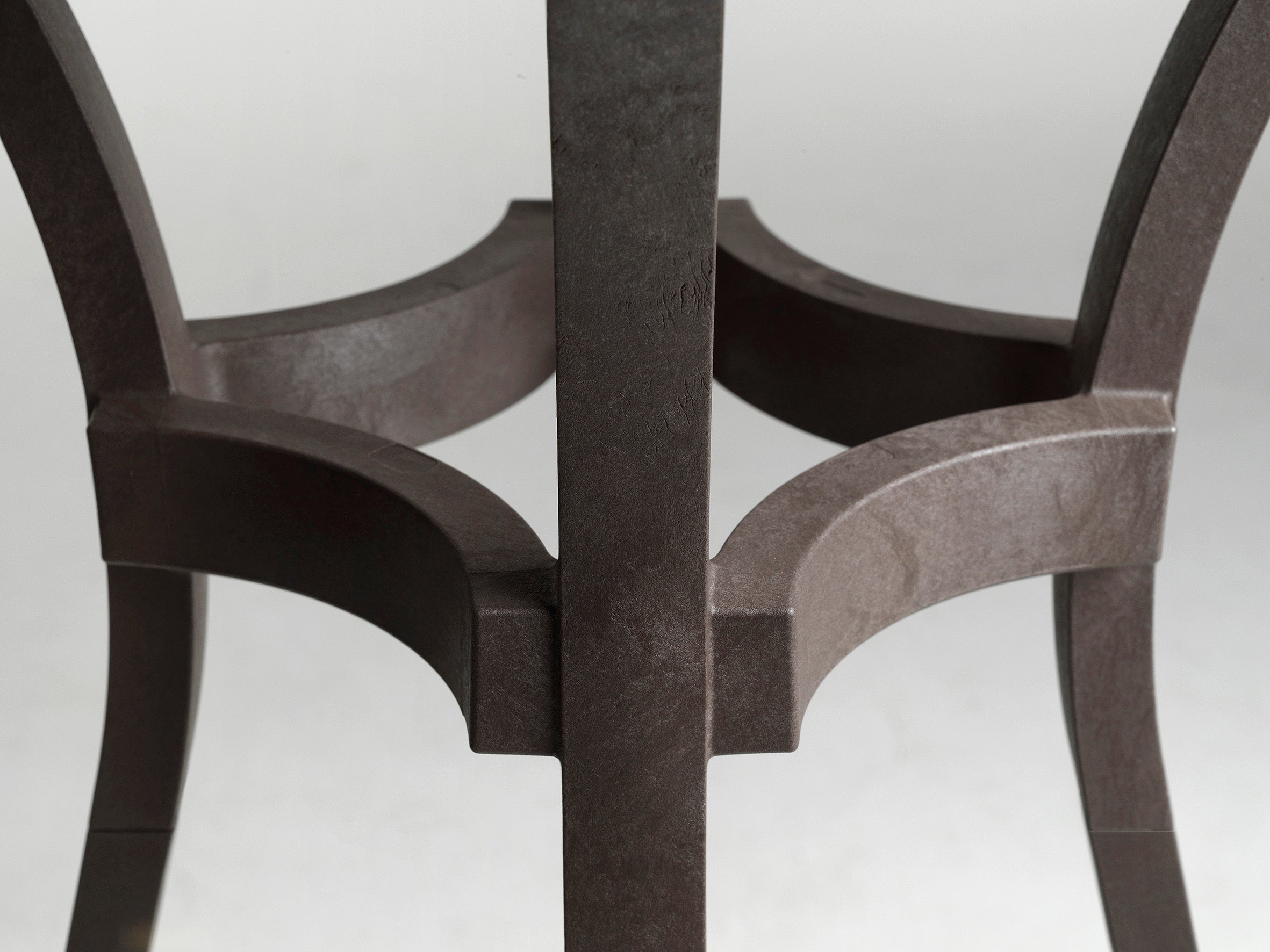 Round Outdoor Table COMBO Chalk