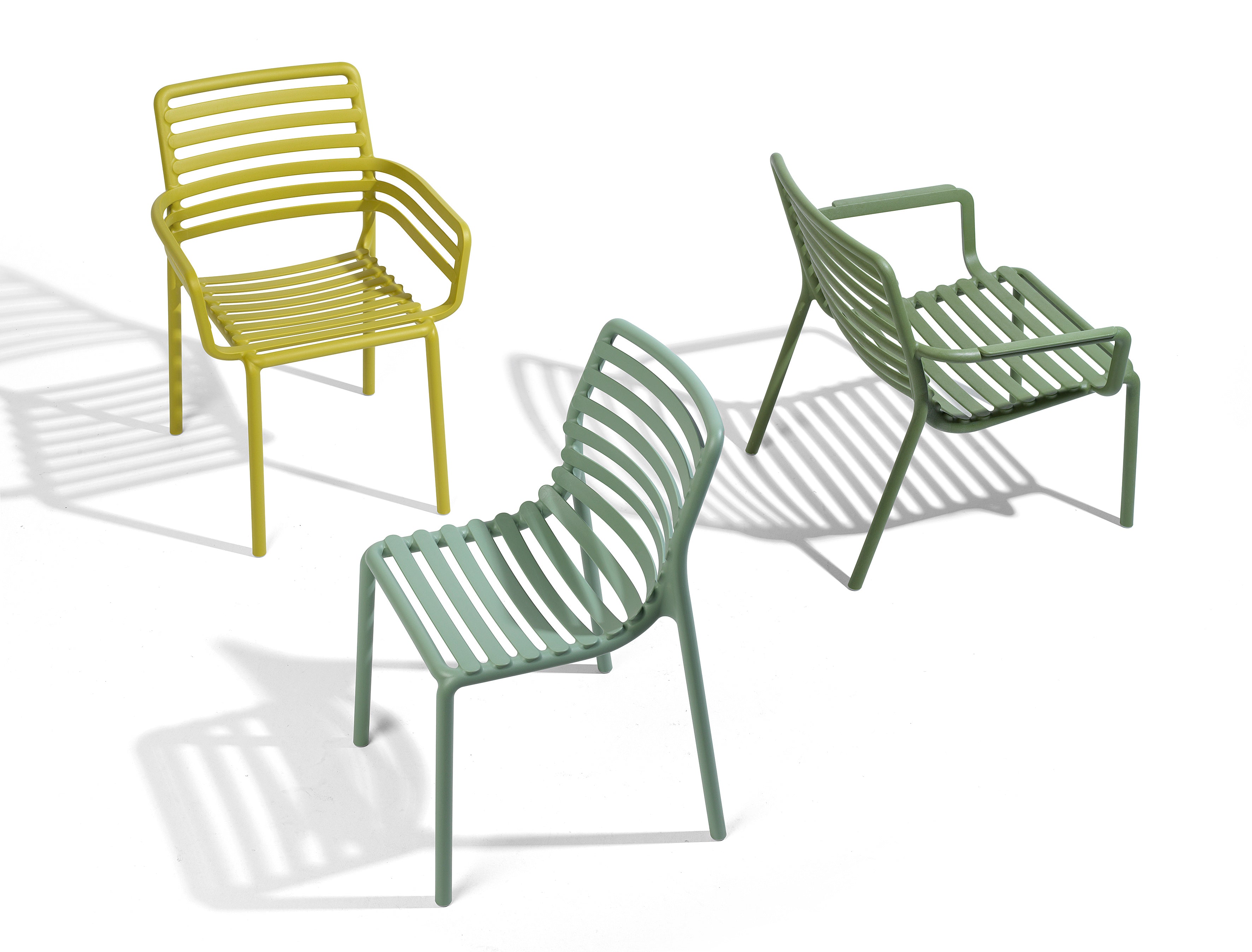Outdoor Armchair with Armrests DOGA Pear