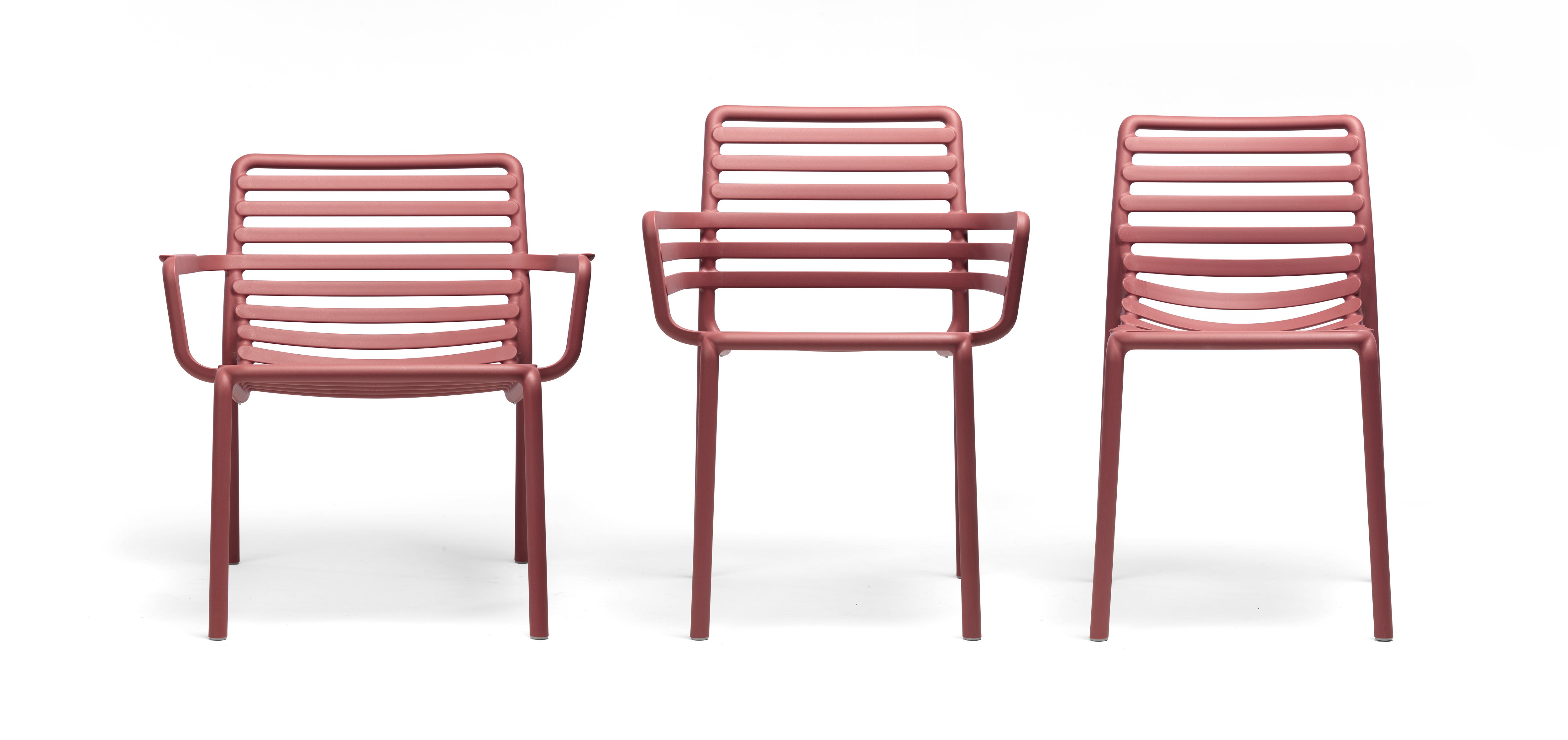 Outdoor Armchair with Armrests DOGA Pear