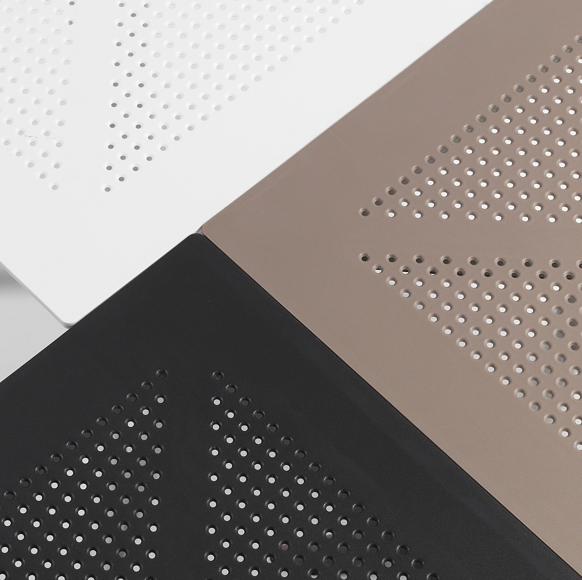 Quadratischer Außentisch CLIP Agave Grün