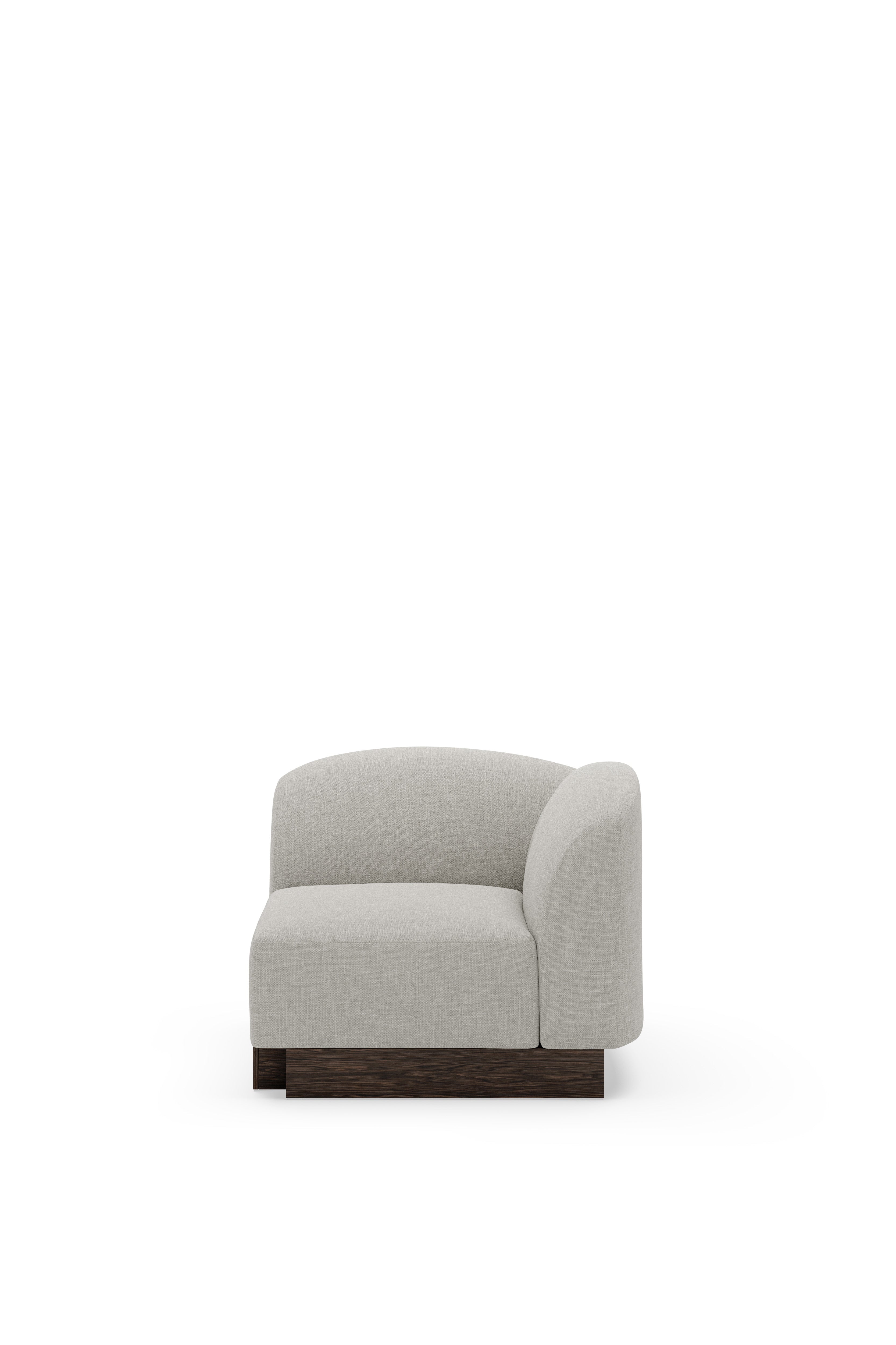 Modulares Sofa SHORE - personalisierbares Eckelement