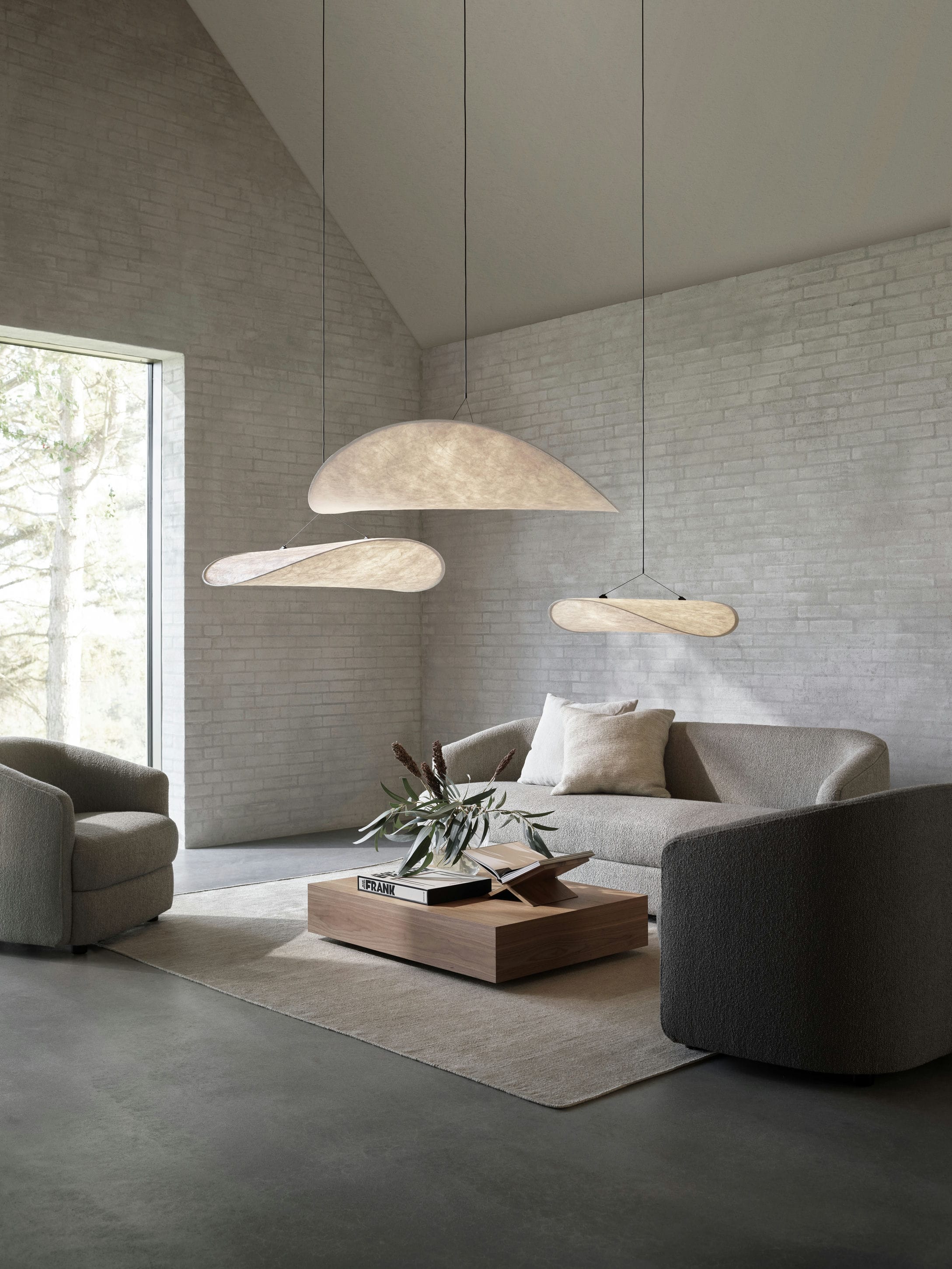 Covent Nevotex Barnum Hemp 3 gray sofa