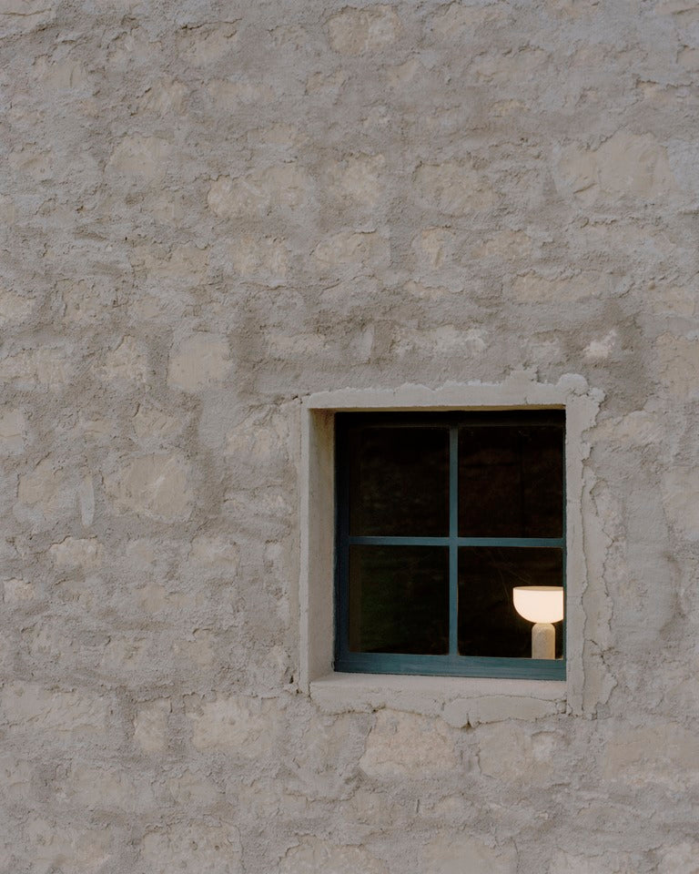 Kizu tragbare Lampencreme Marmor