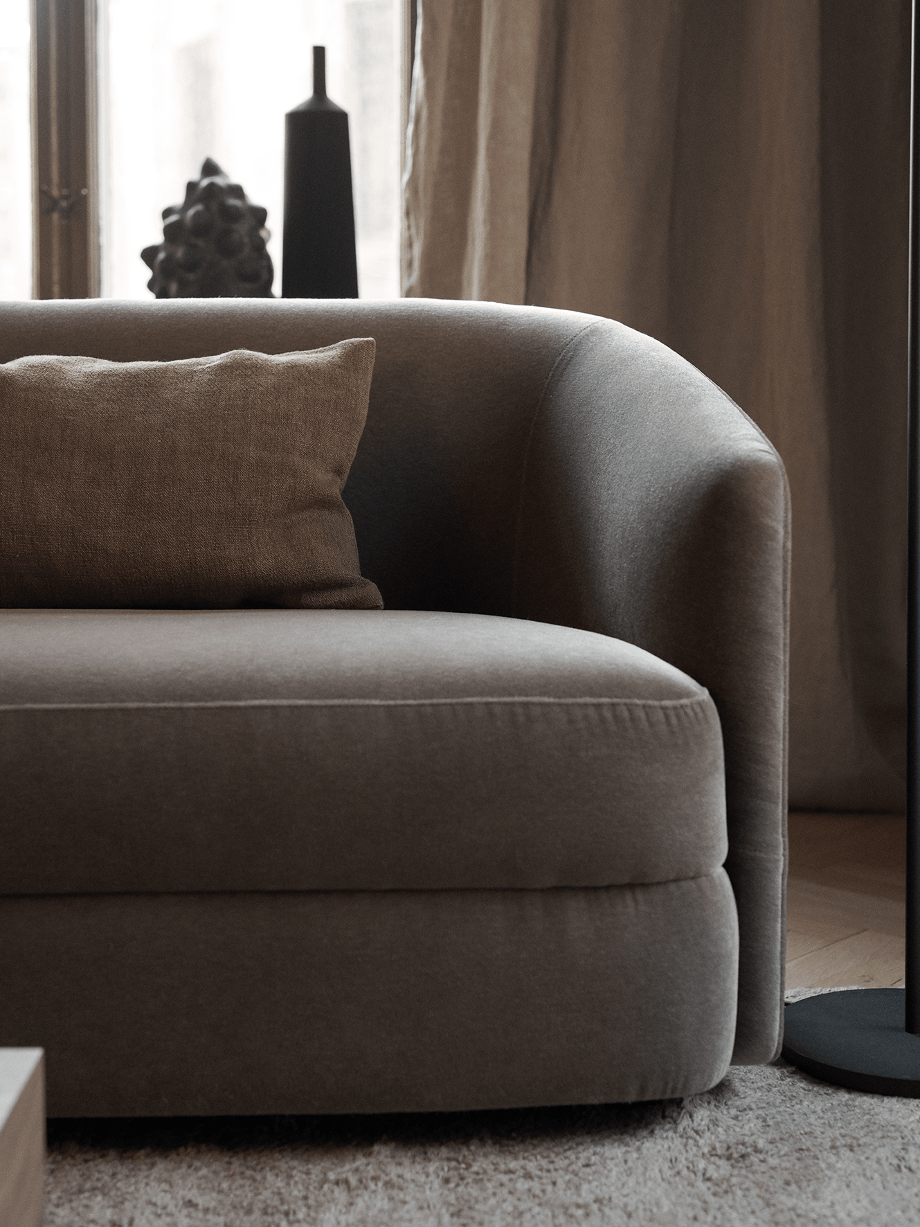 3-seater Covent Narrow Upholstered