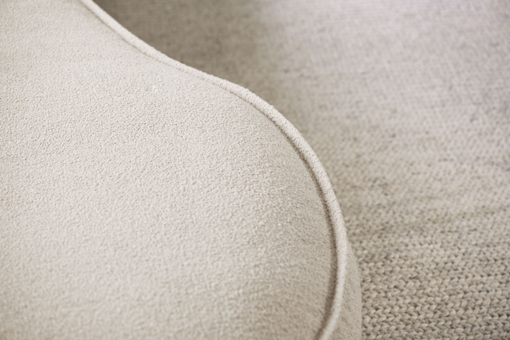 Grey Geflecht Teppich