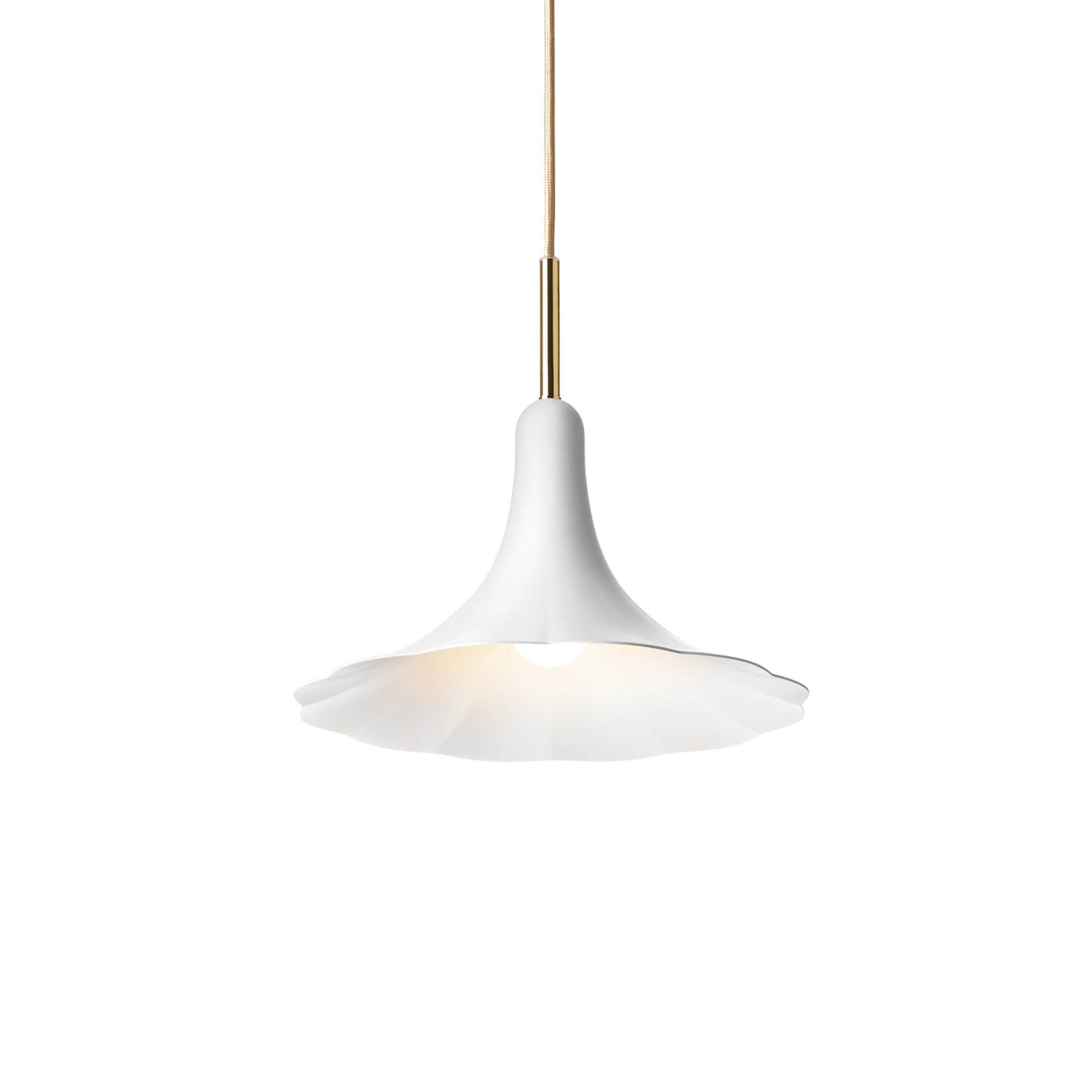PETALII 1 White Metal Pendant Lamp
