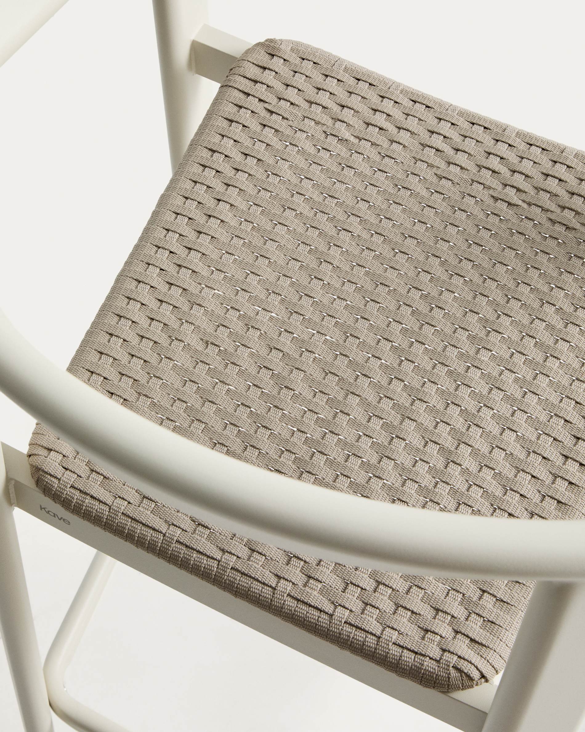 ERICE Ecru Garden Stool