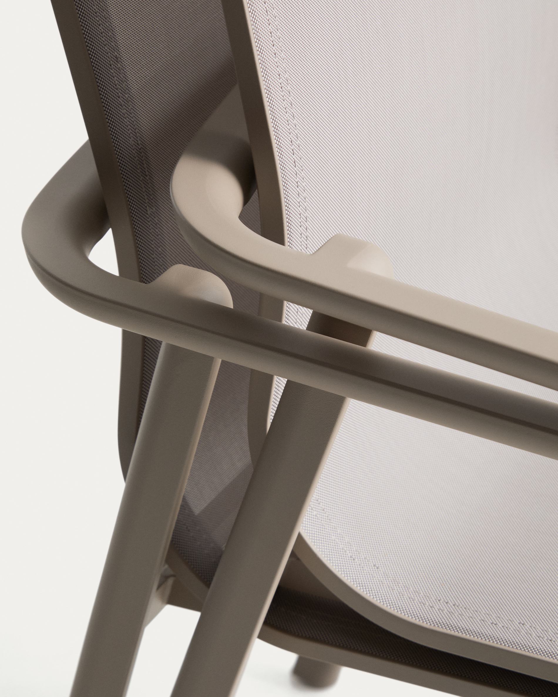 CANEA taupe garden chair