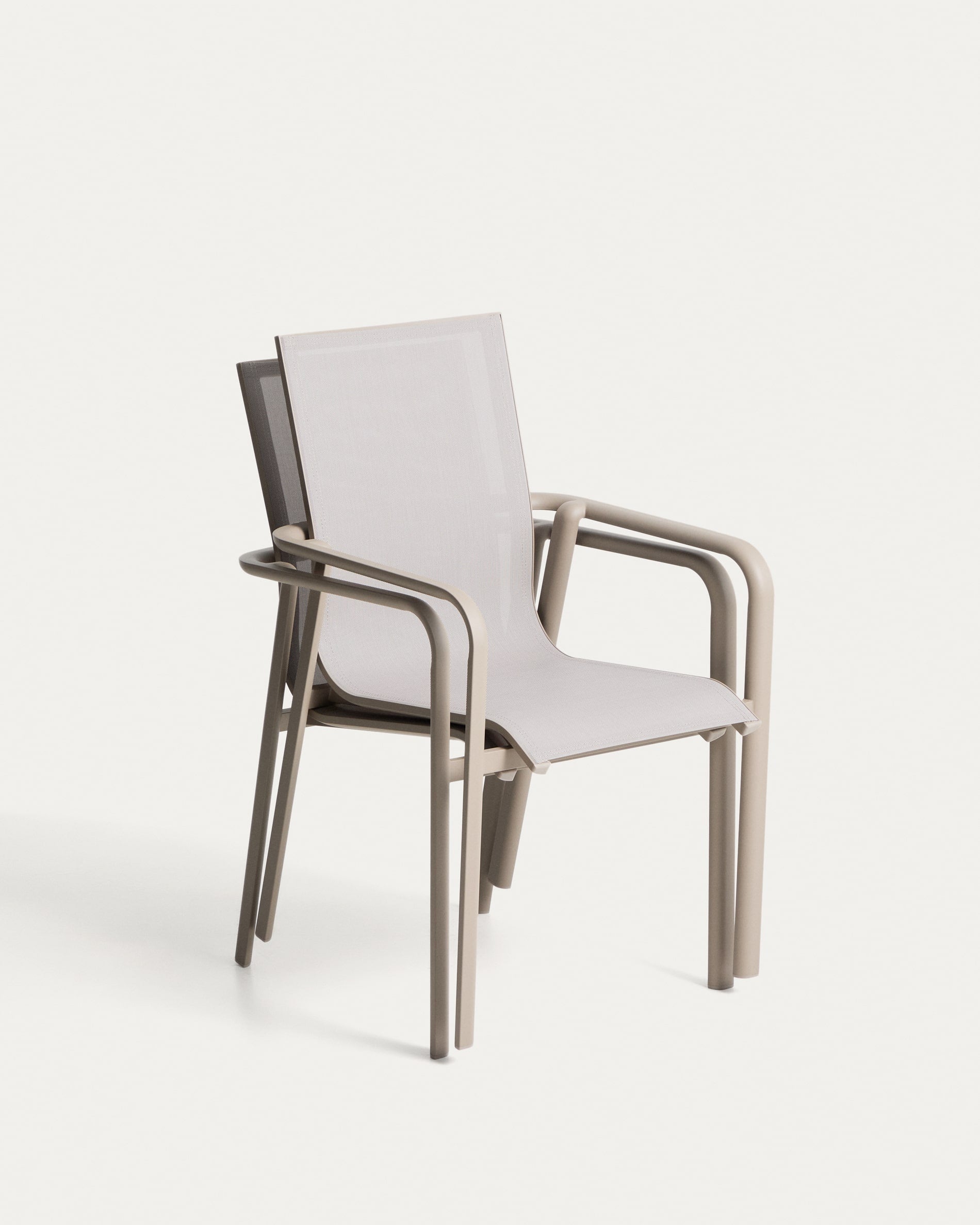 CANEA taupe garden chair