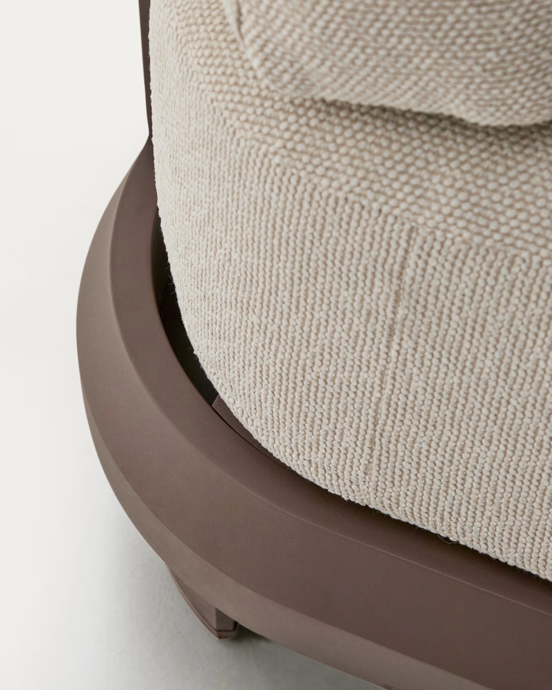 3-Seater Outdoor Sofa NERANO Brown [Ewelina] [Amelia spr]